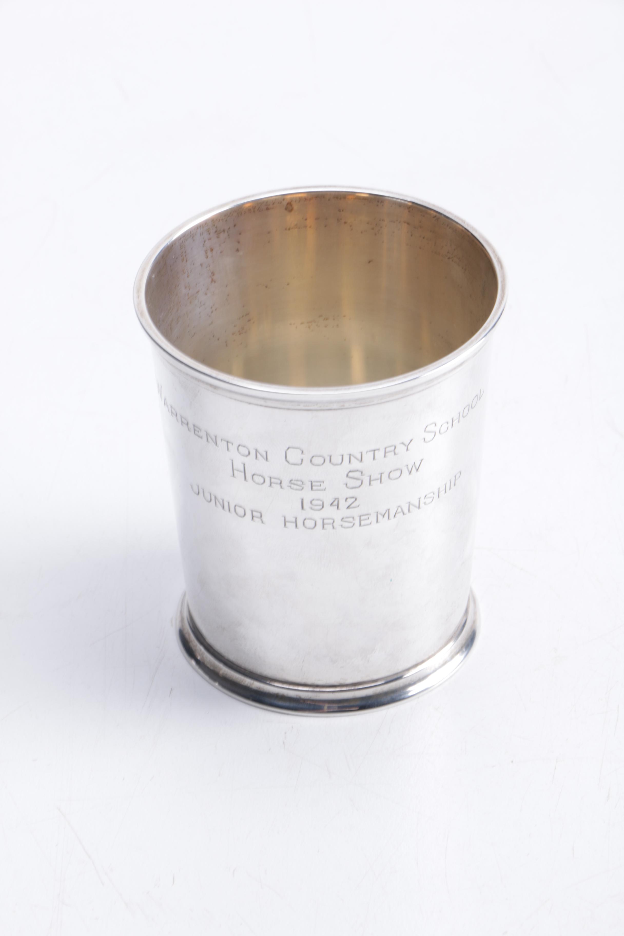M. Fred Hirsch Co. Sterling Silver Julep Cup