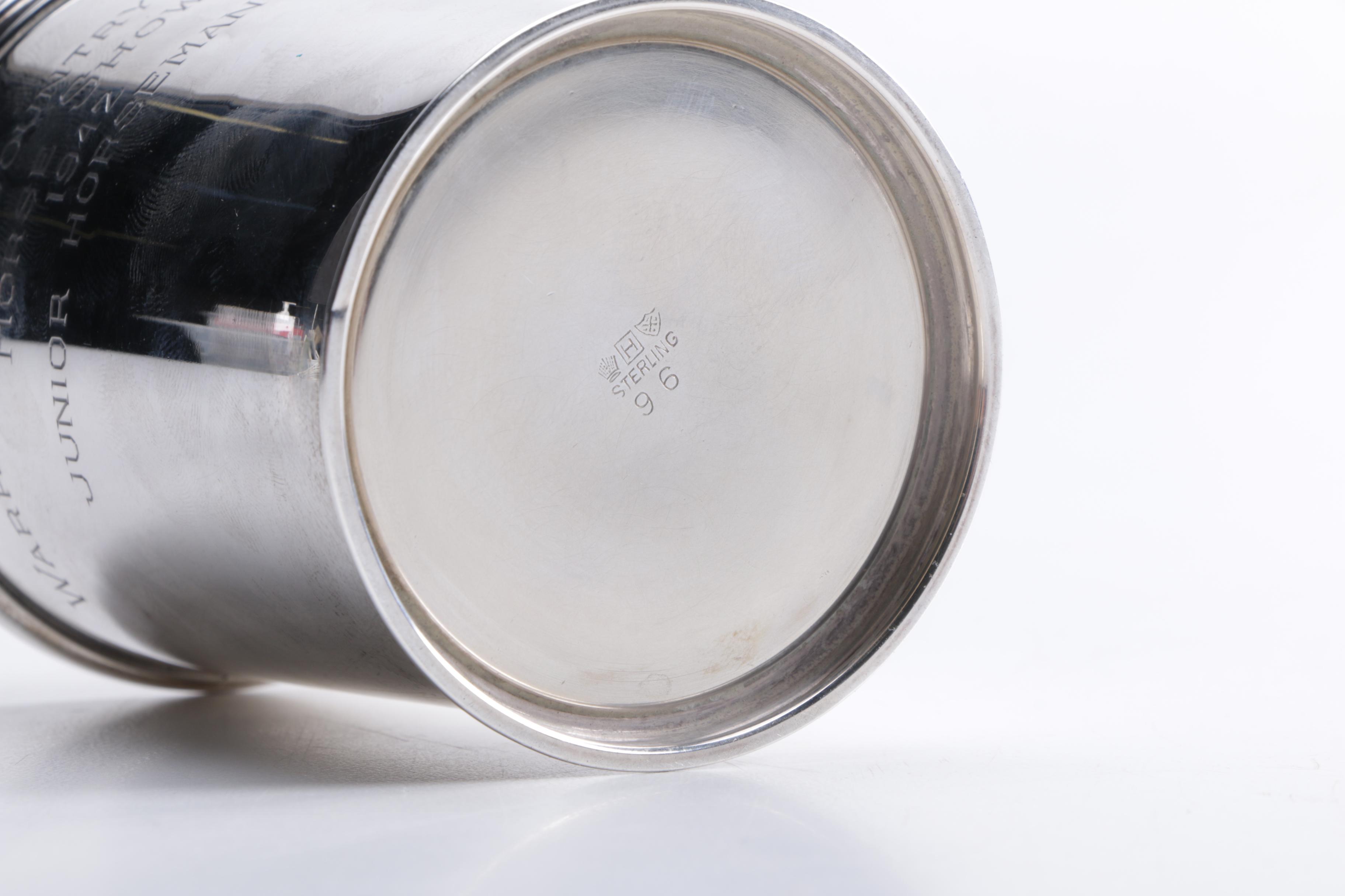 M. Fred Hirsch Co. Sterling Silver Julep Cup