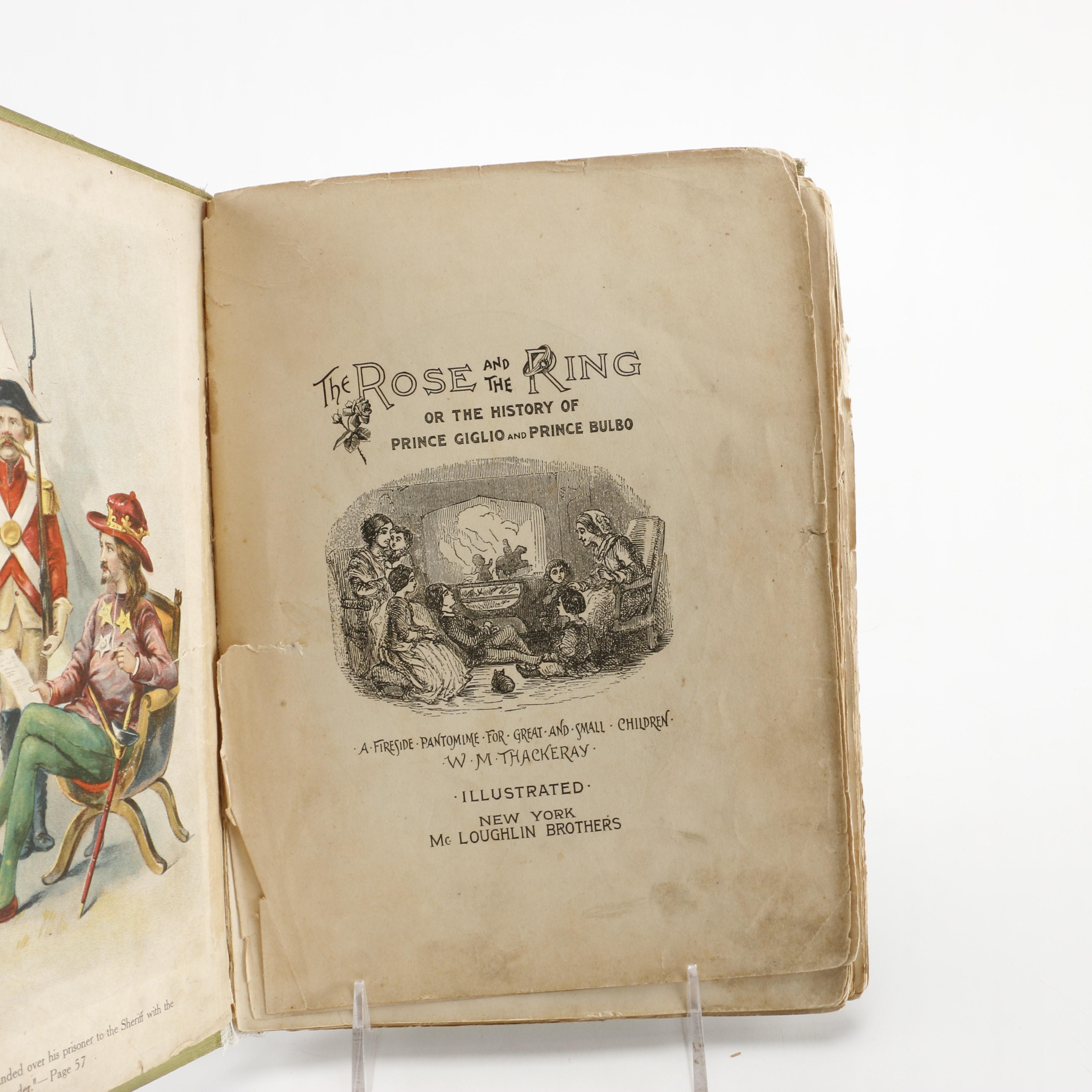 Early Edition "The Rose And The Ring" By William Makepeace Thackeray