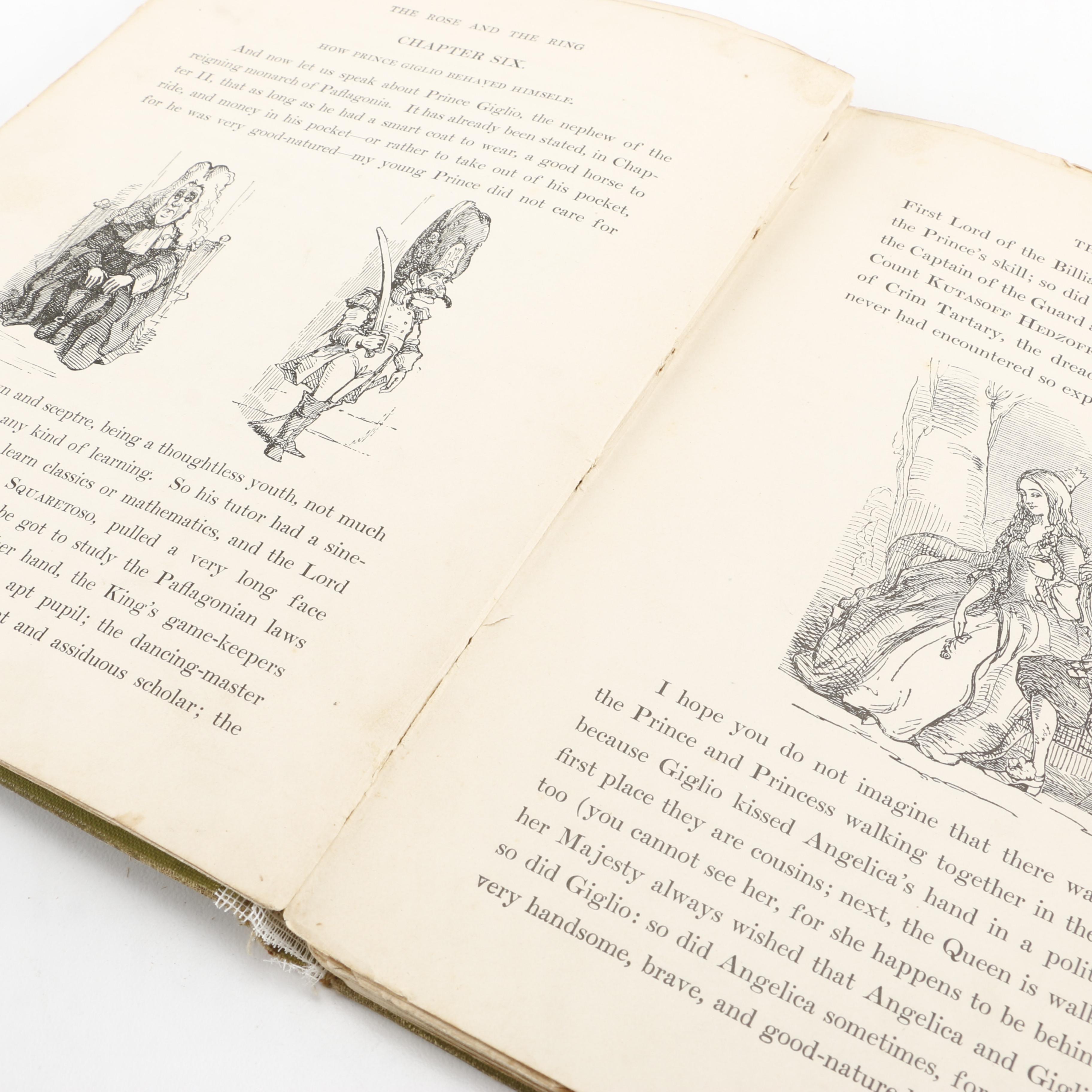 Early Edition "The Rose And The Ring" By William Makepeace Thackeray