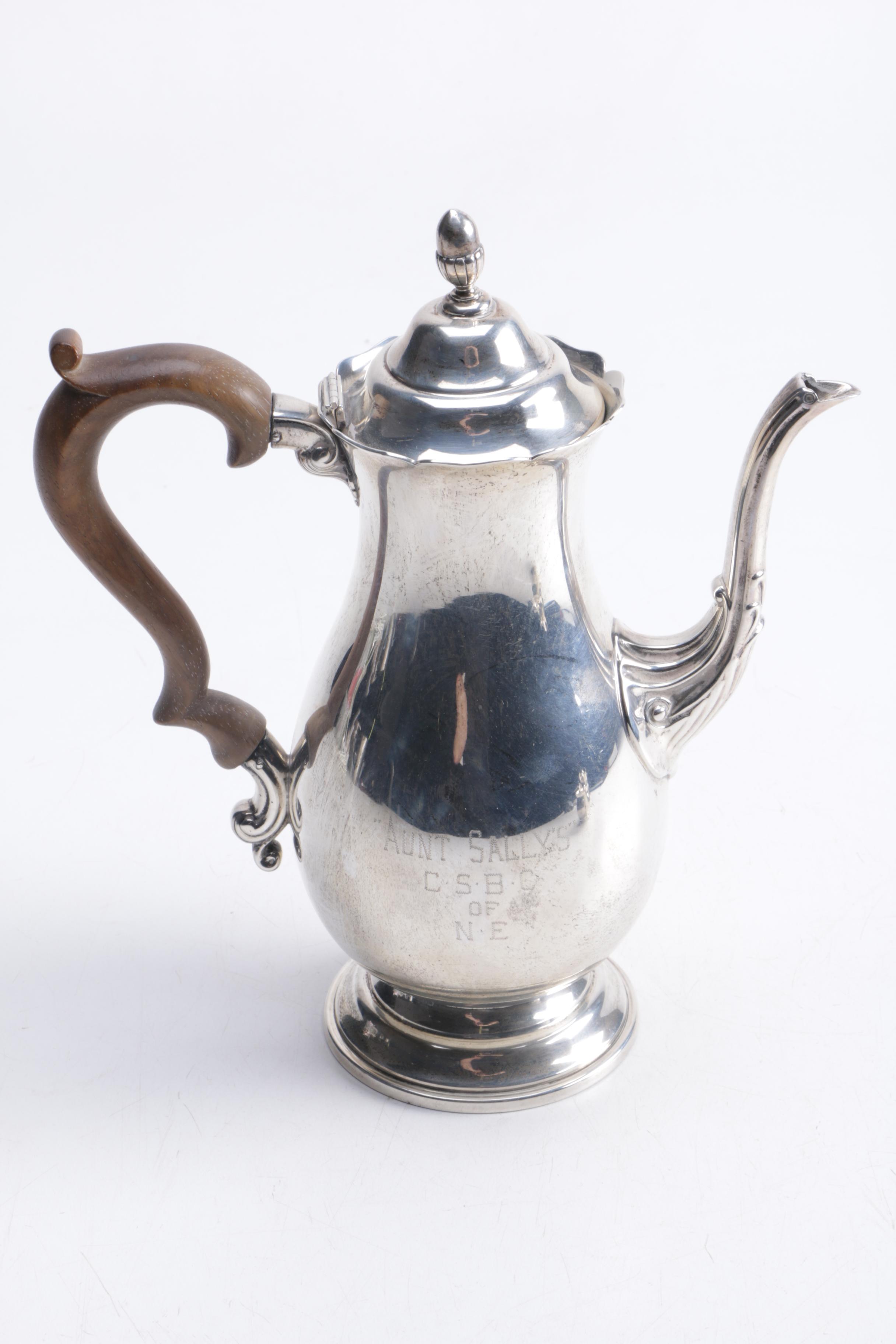 J. Wagner & Son Sterling Silver Coffee Service