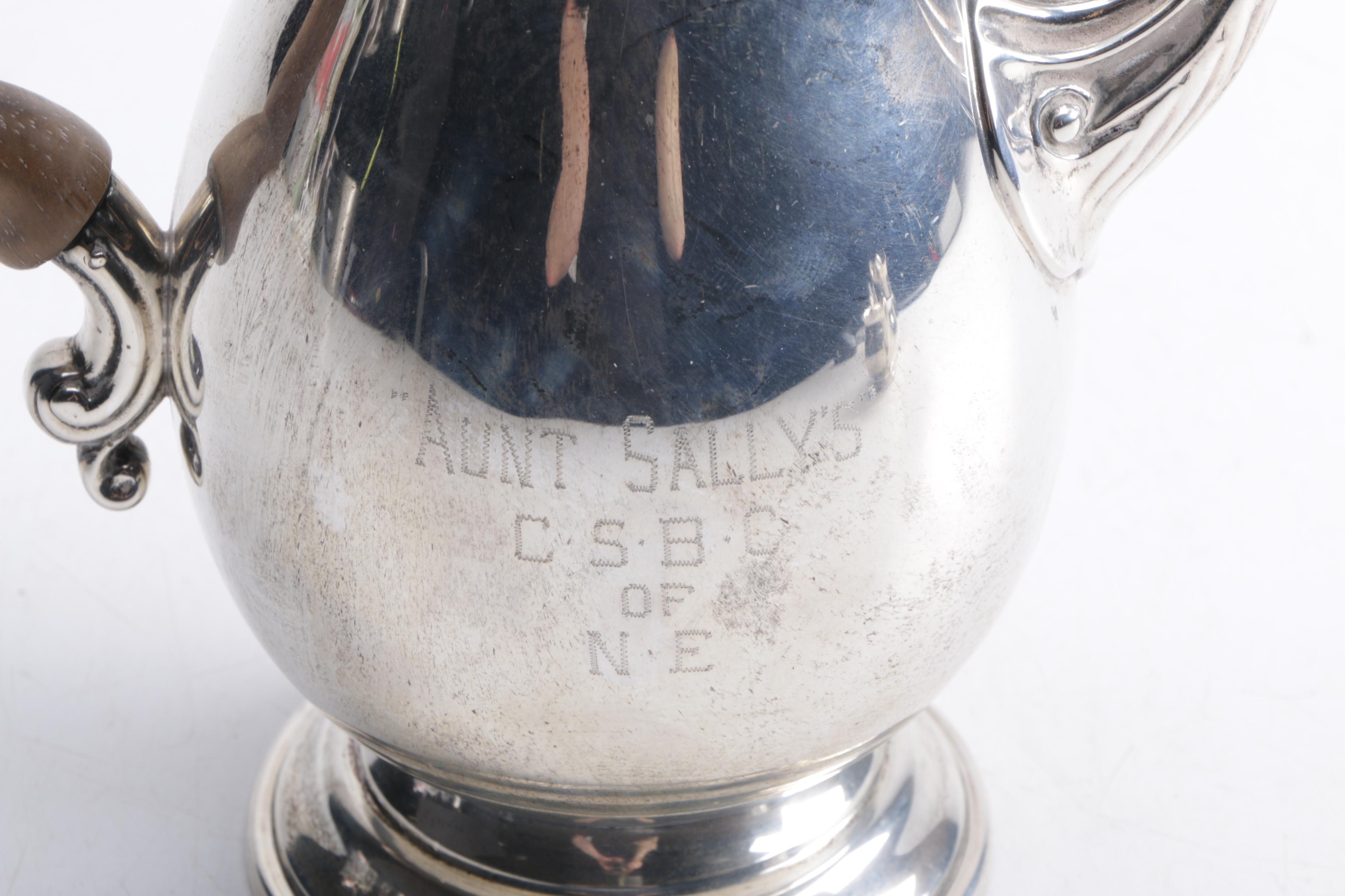 J. Wagner & Son Sterling Silver Coffee Service