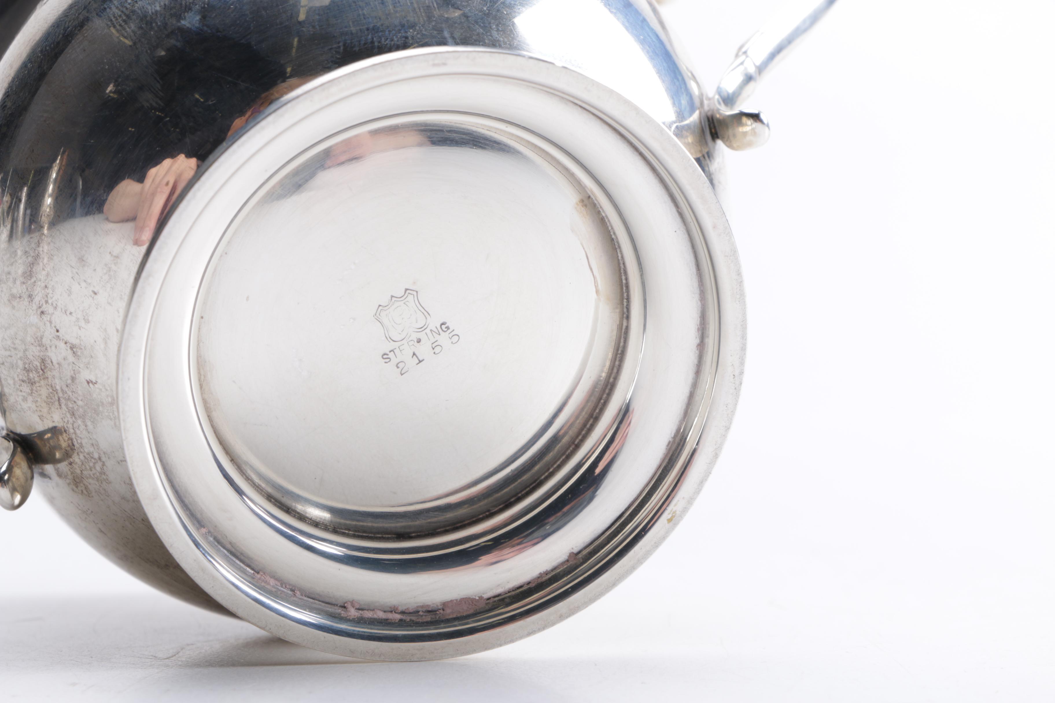 J. Wagner & Son Sterling Silver Coffee Service