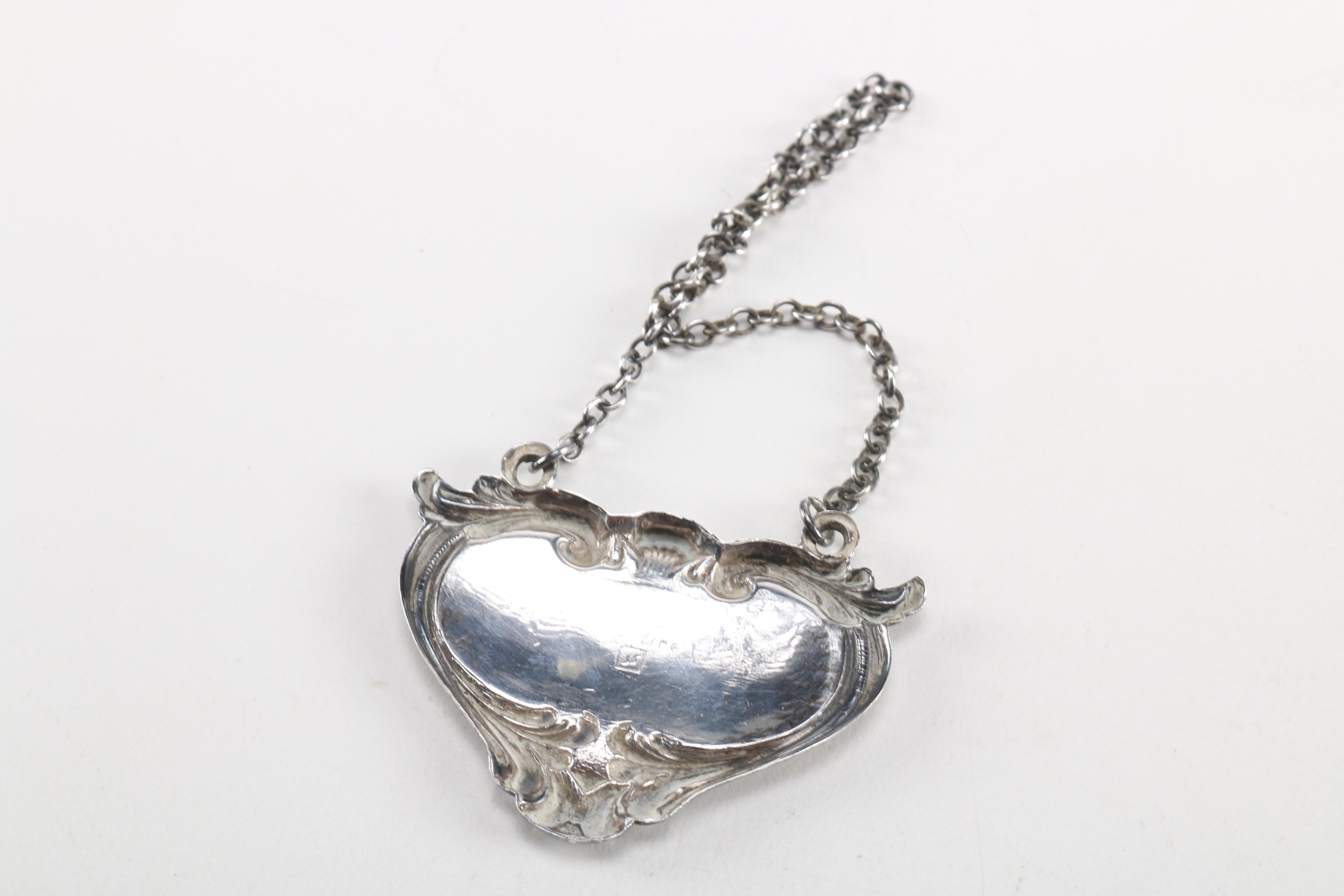 Sterling Silver Decanter Markers