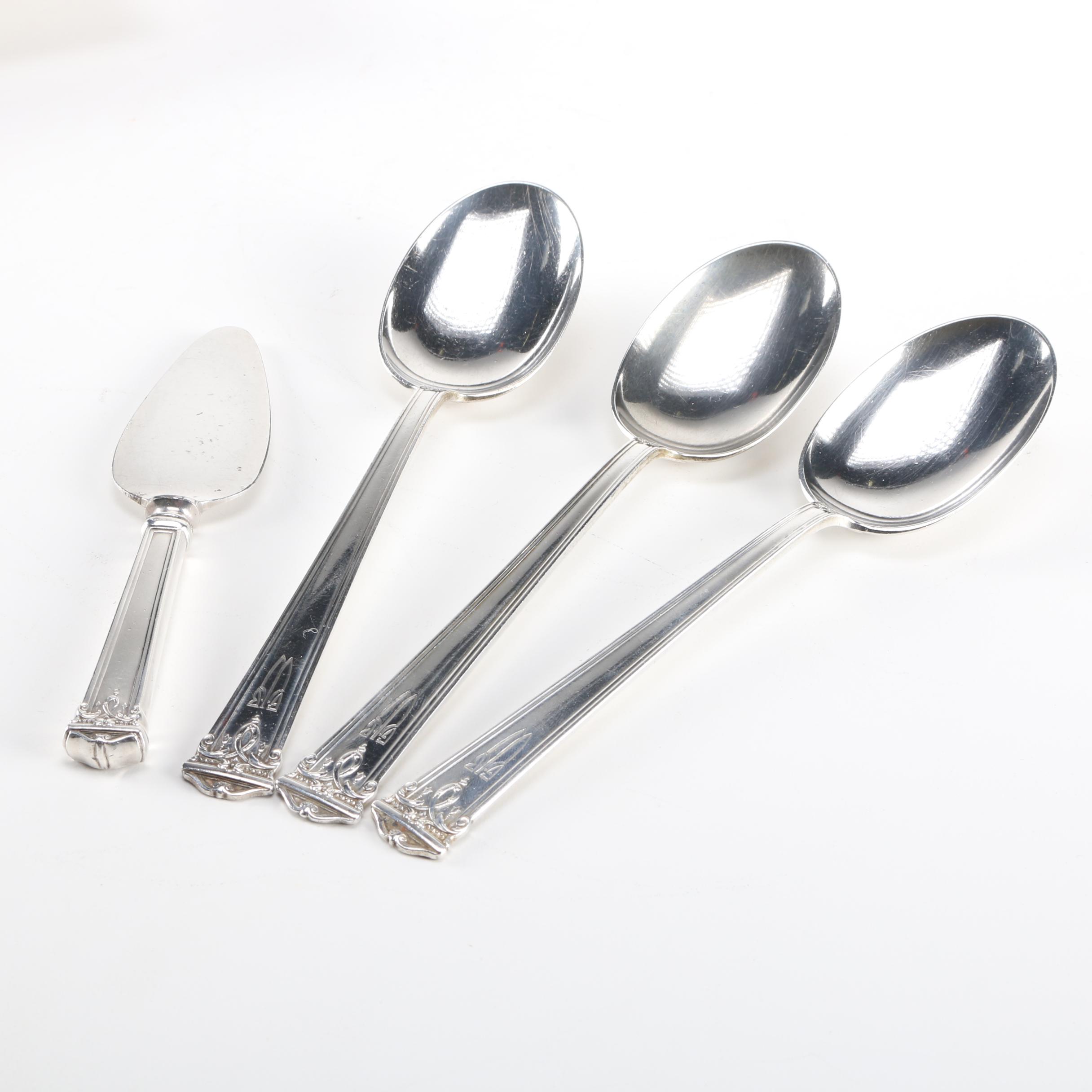 Selection of International Silver Co. "Trianon" Sterling Silver Flatware