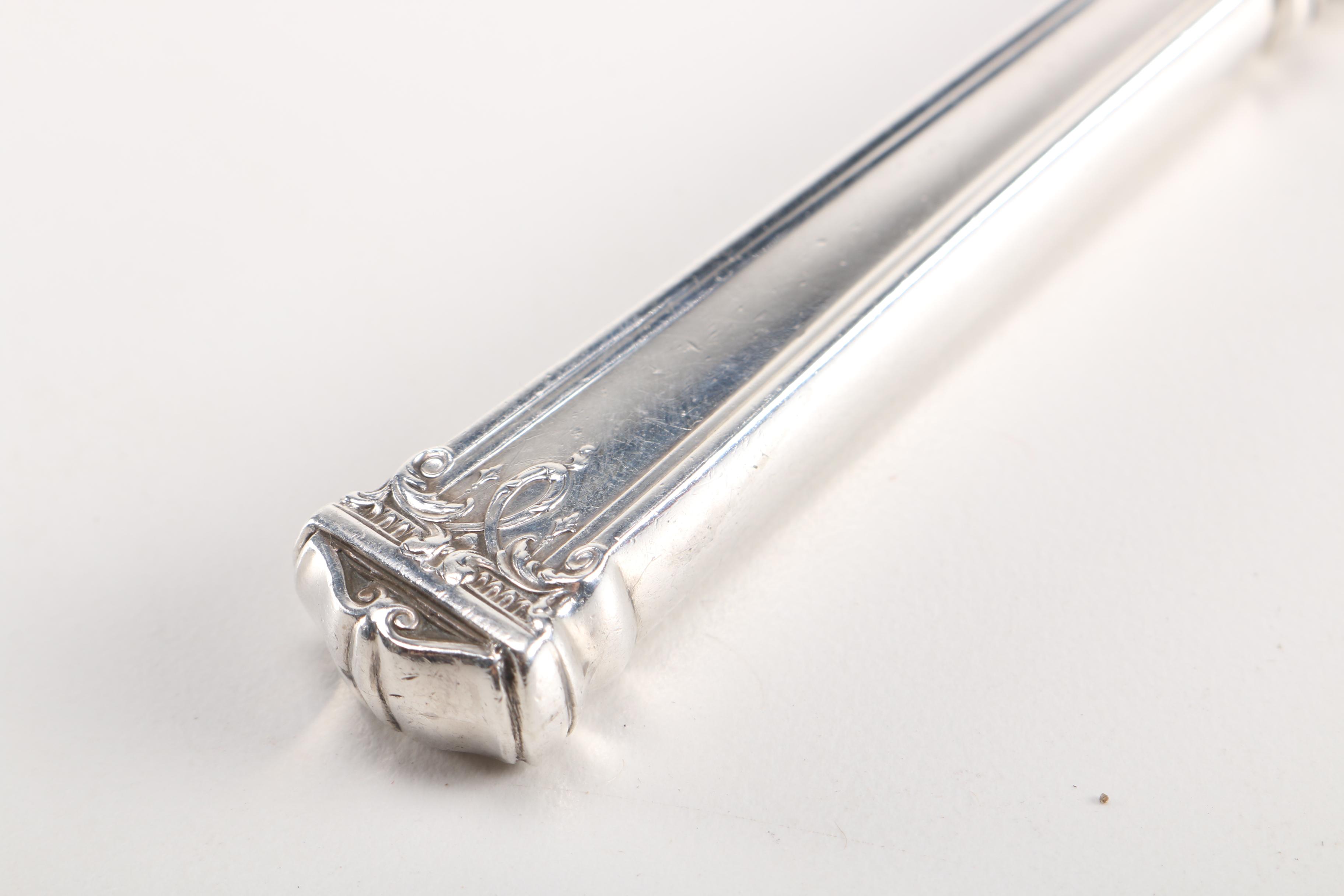 Selection of International Silver Co. "Trianon" Sterling Silver Flatware