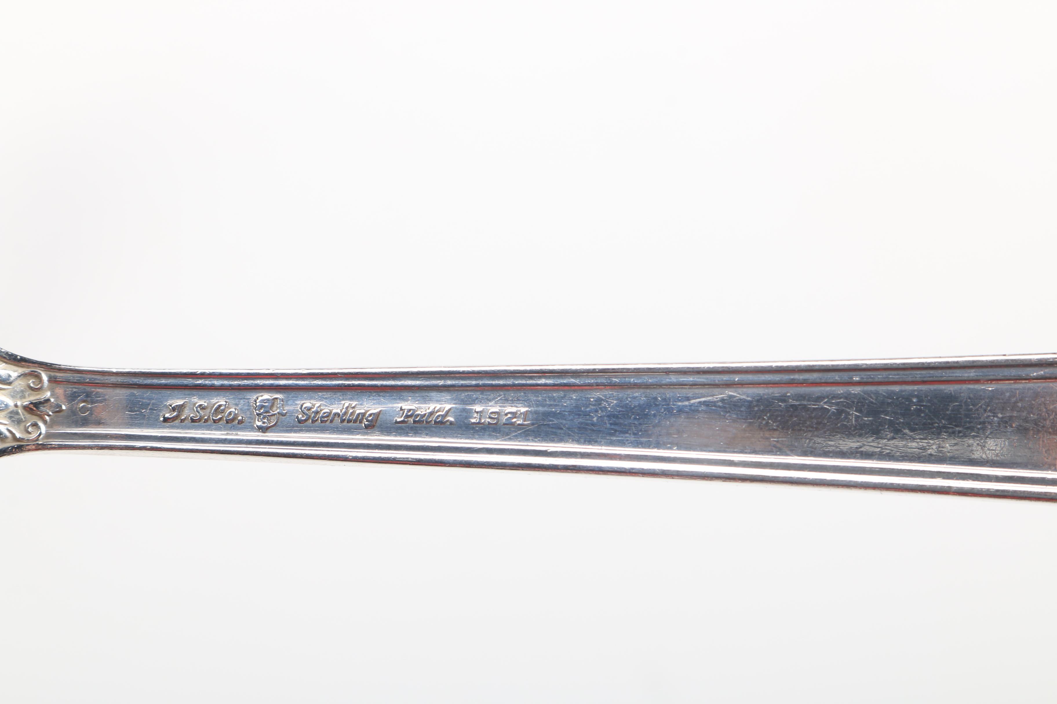 Selection of International Silver Co. "Trianon" Sterling Silver Flatware