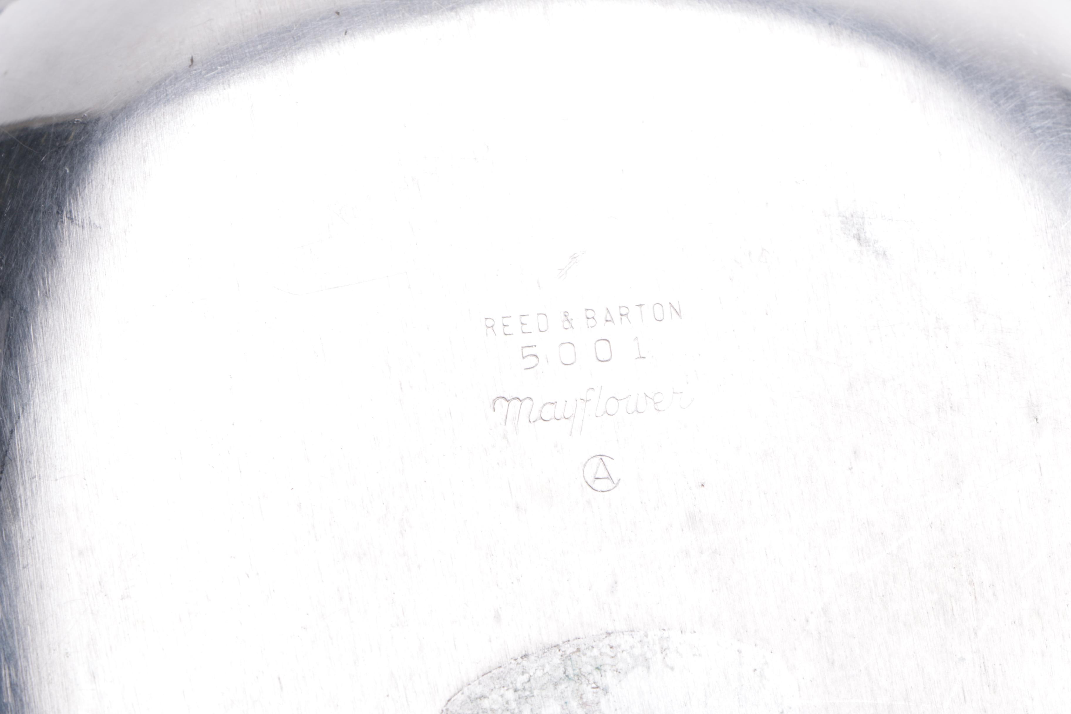 Silver Plate Trays and Trivets Featuring Reed & Barton