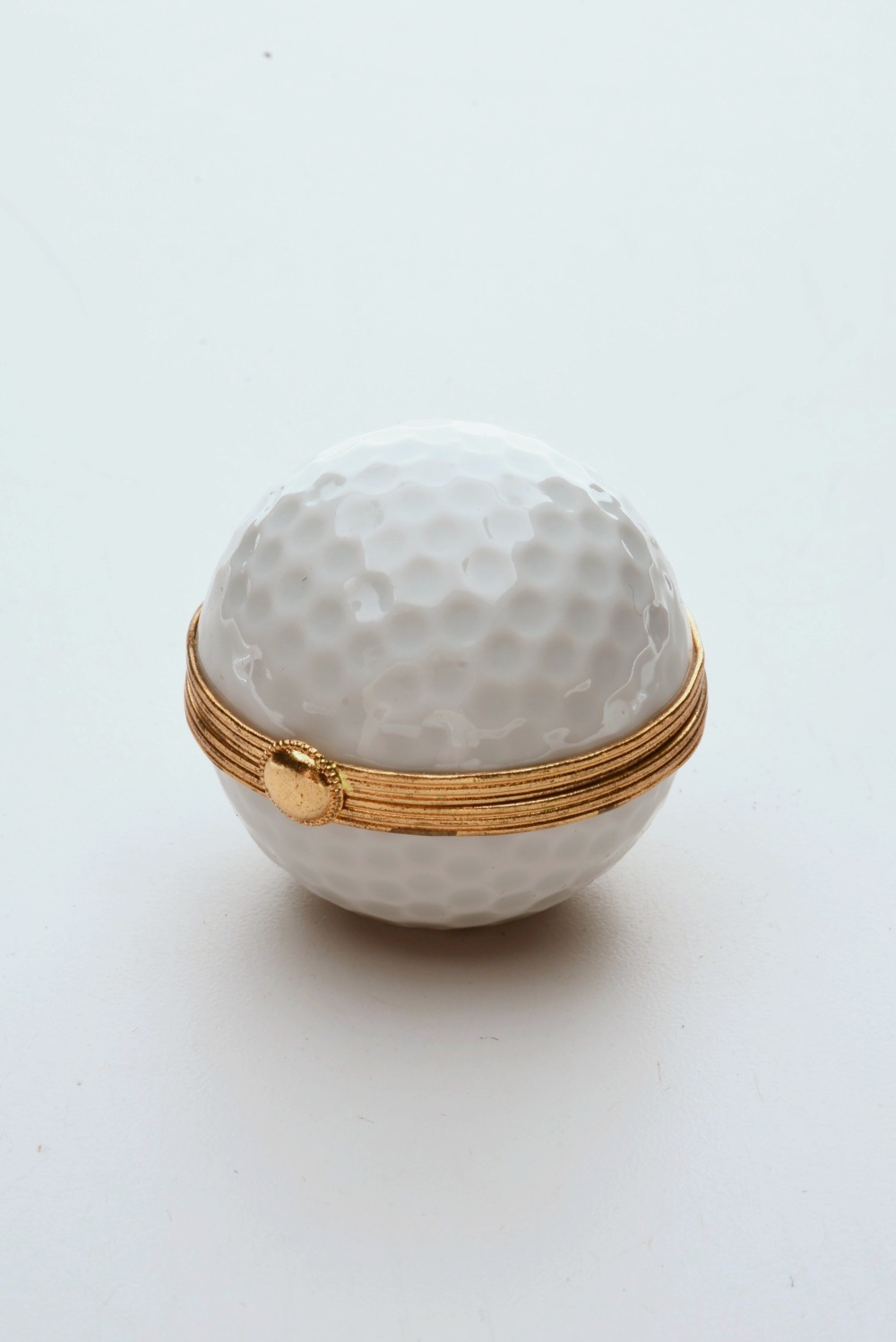 Golf Themed Limoges Trinket Boxes