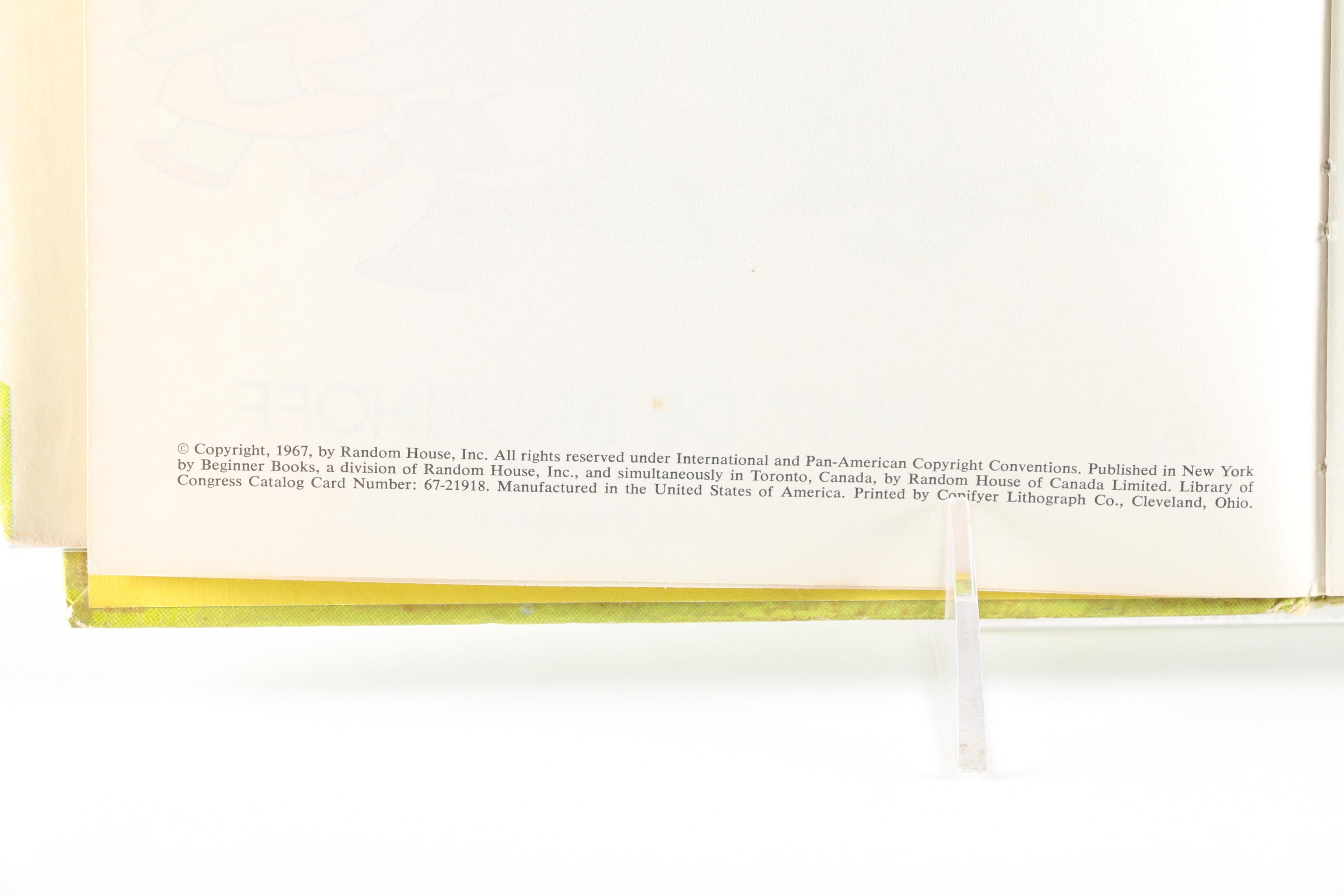 1967 "Babar Loses His Crown" by Laurent De Brunhoff