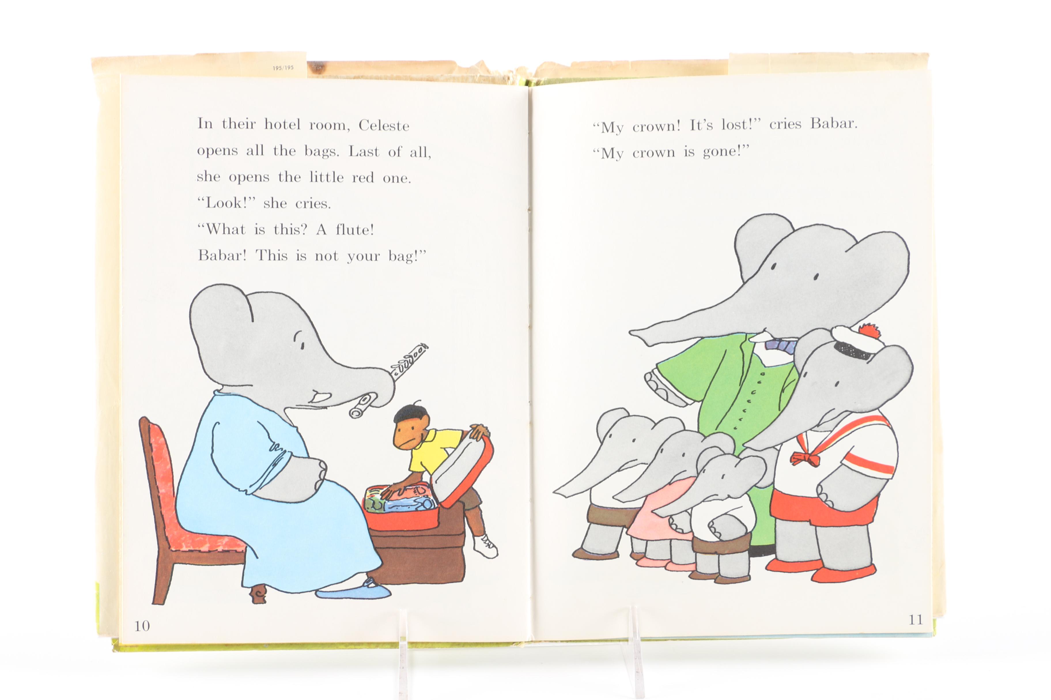 1967 "Babar Loses His Crown" by Laurent De Brunhoff