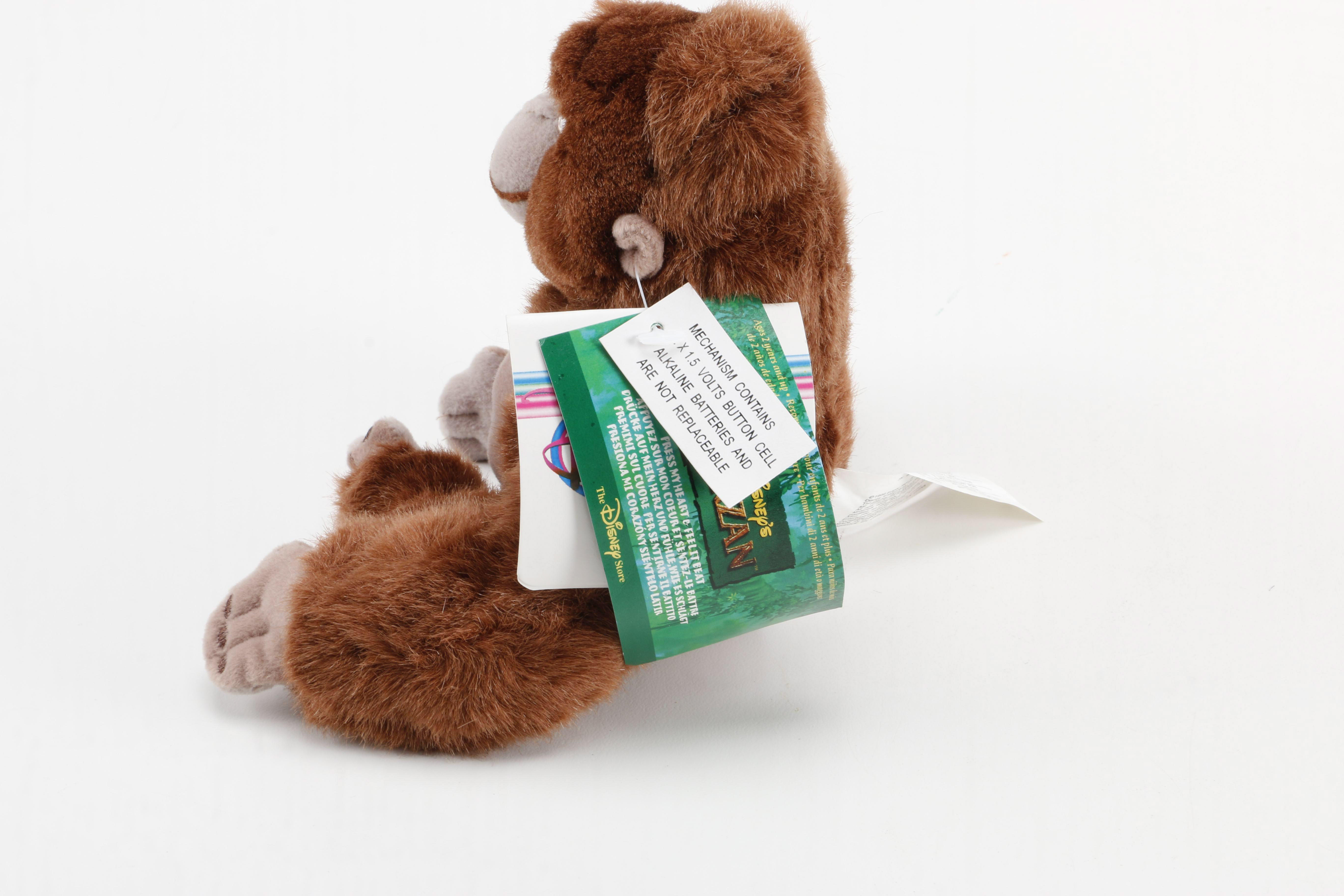 Mulan and Tarzan Disney Plushes