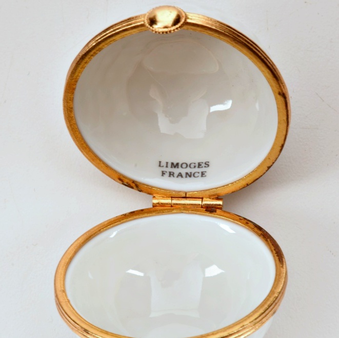 Golf Themed Limoges Trinket Boxes