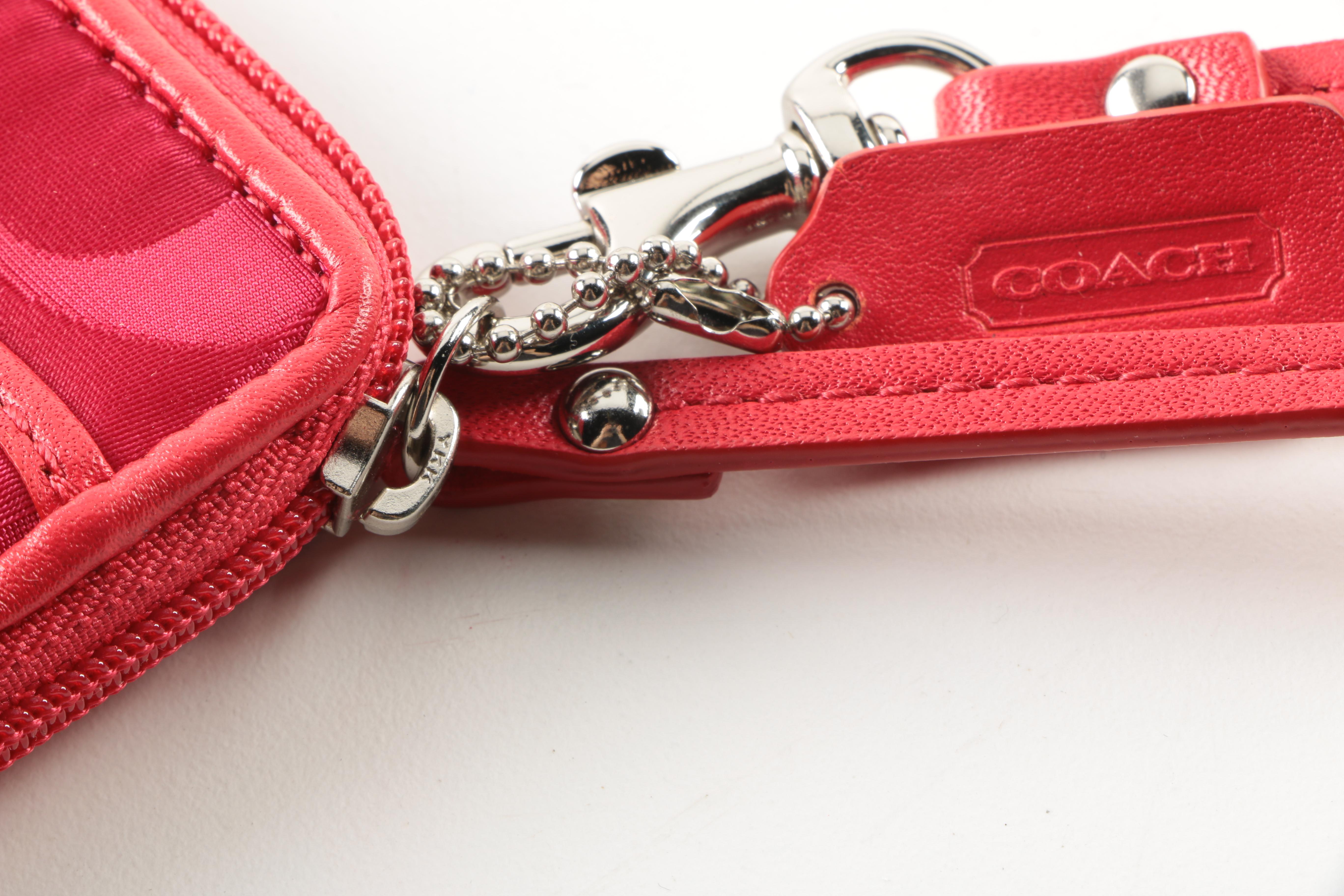 Coach Wristlets and Coin Purse