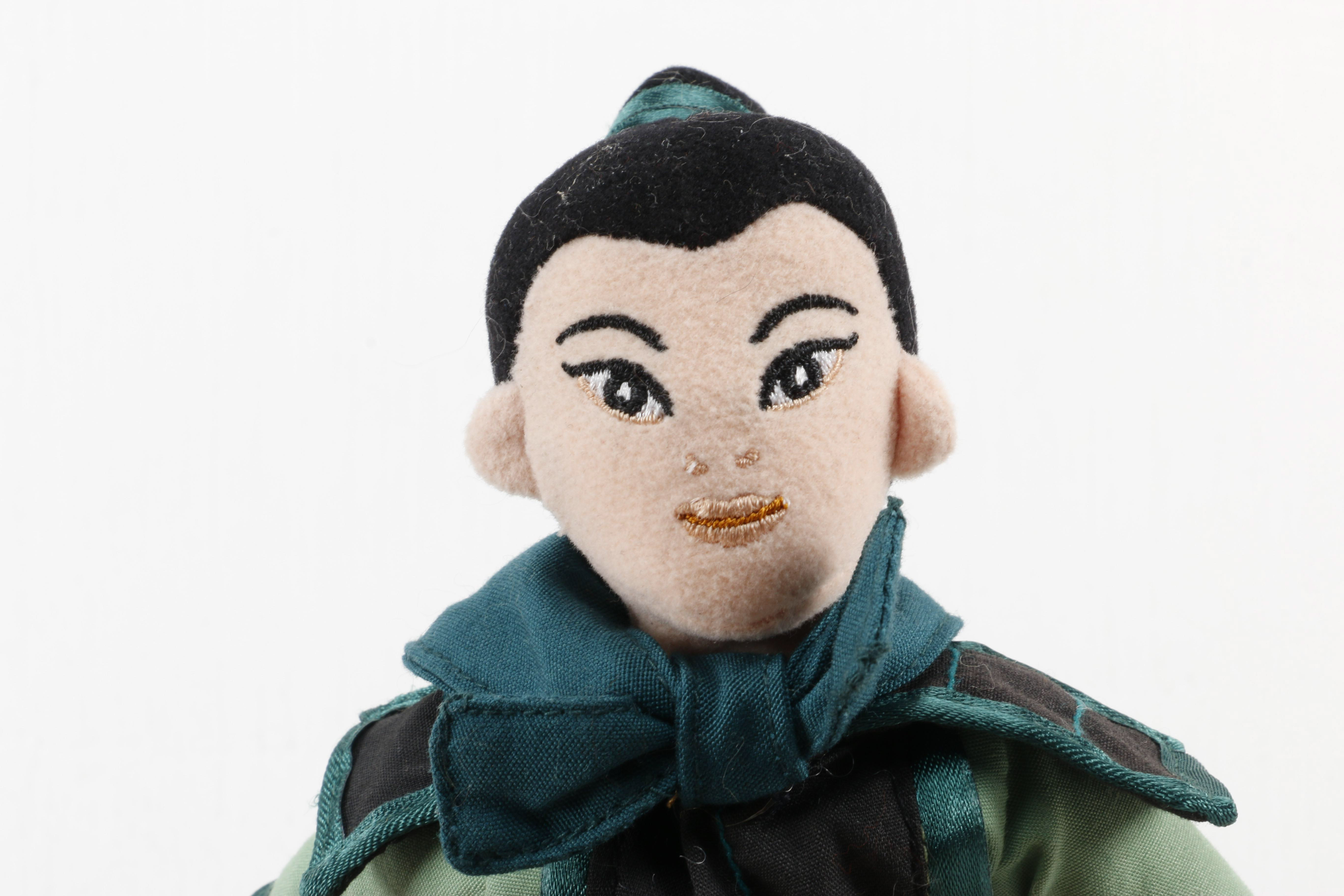 Mulan and Tarzan Disney Plushes