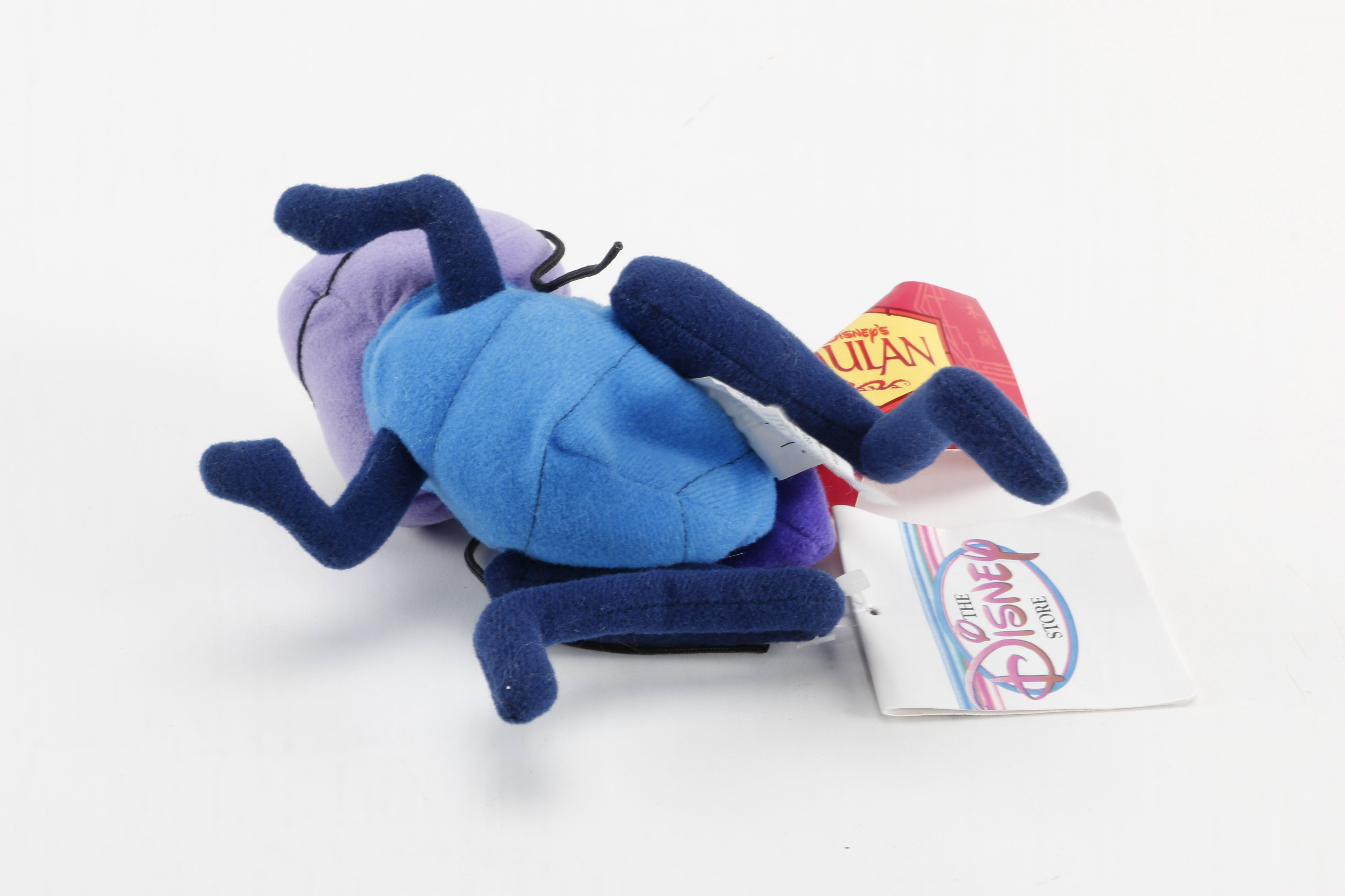 Mulan and Tarzan Disney Plushes