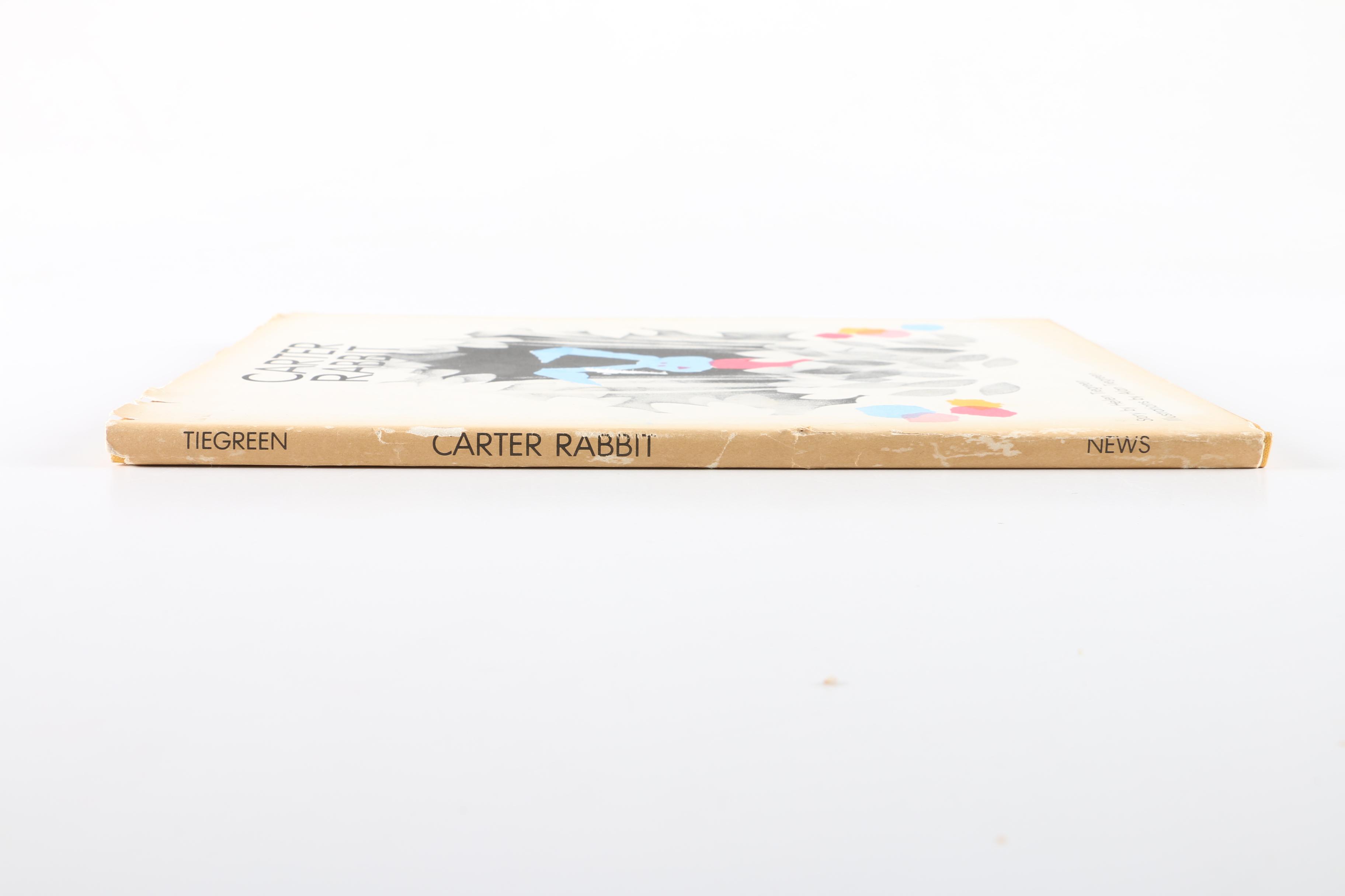 1972 First Edition "Carter Rabbit" by Helen Tiegreen