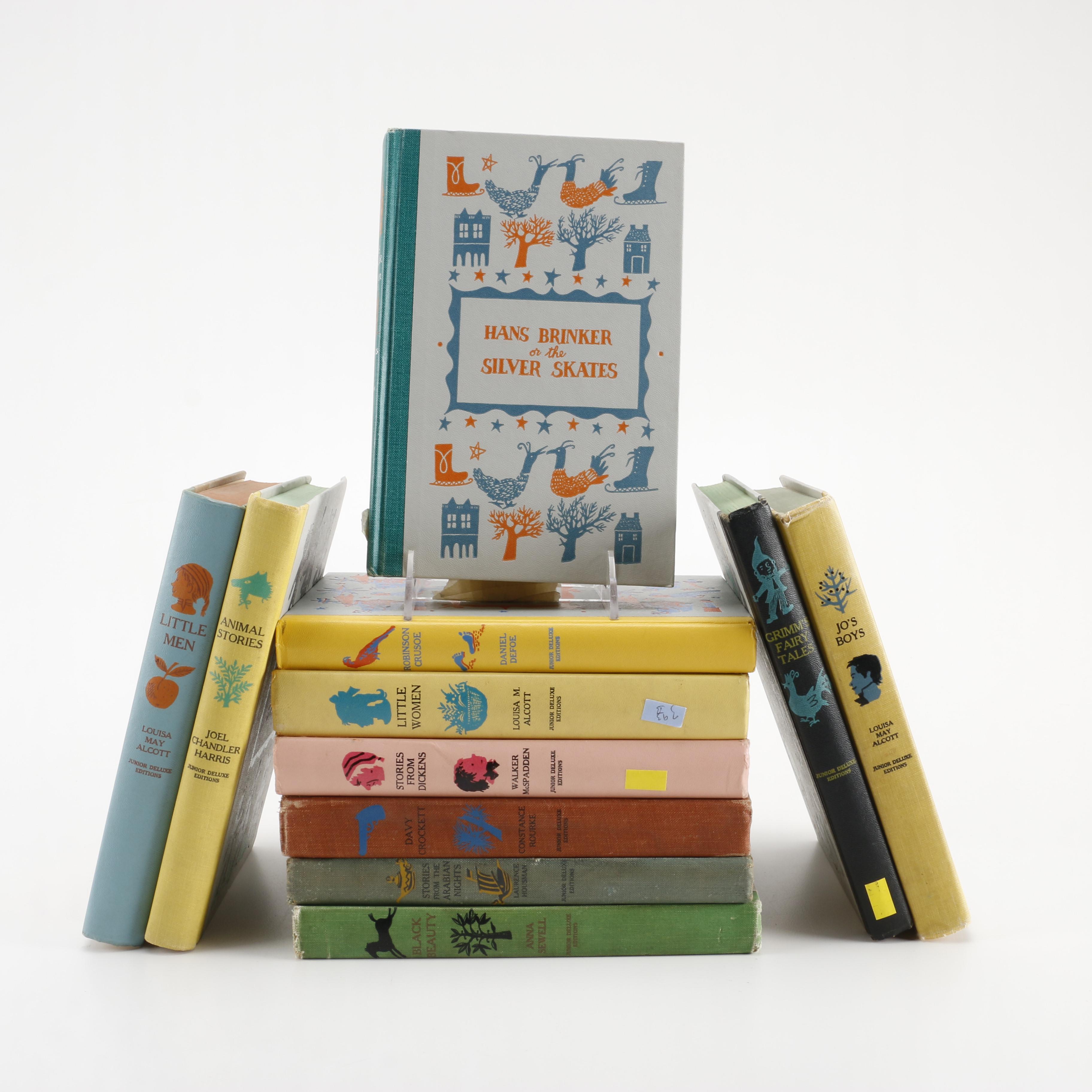 Vintage "Junior Deluxe Edition" Books