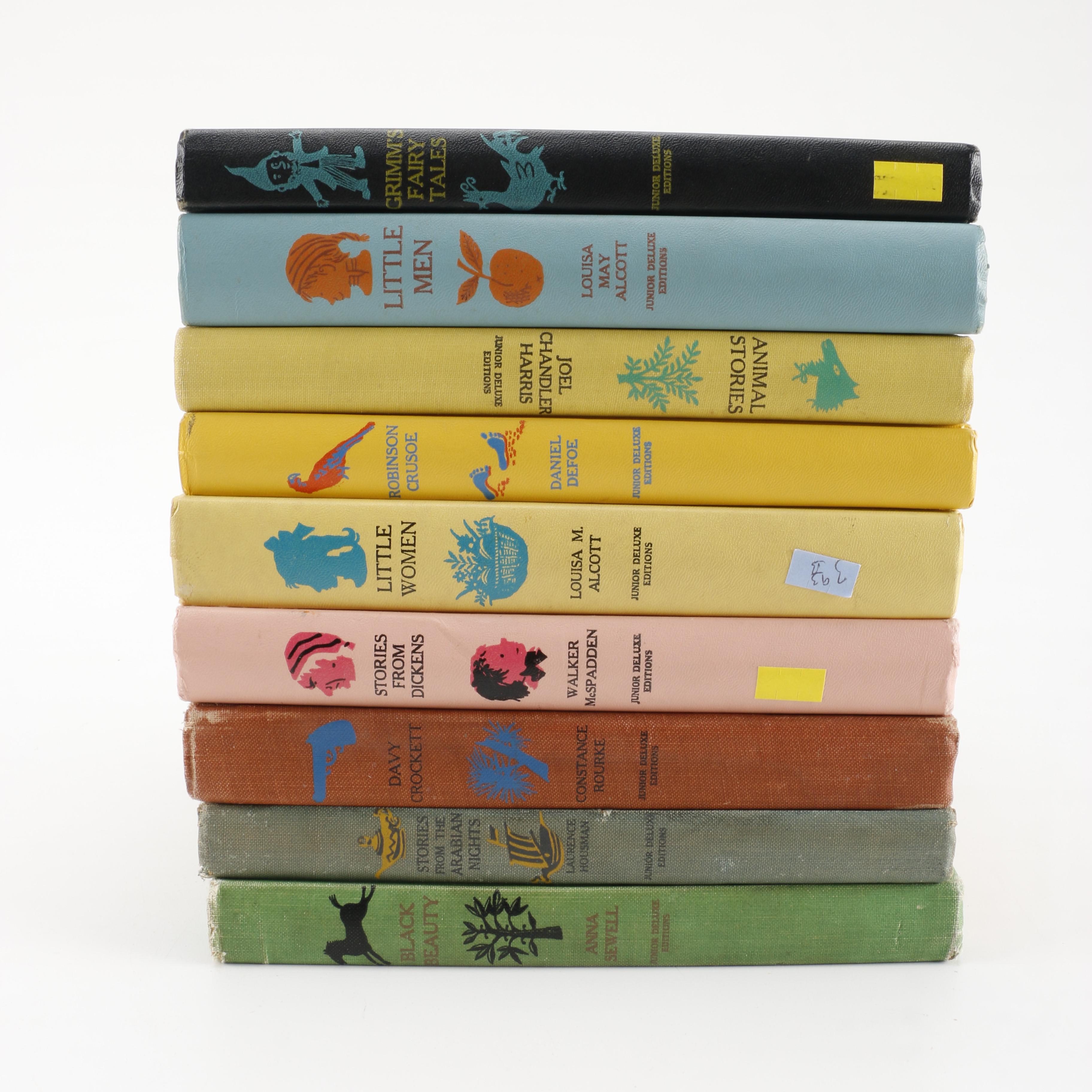 Vintage "Junior Deluxe Edition" Books