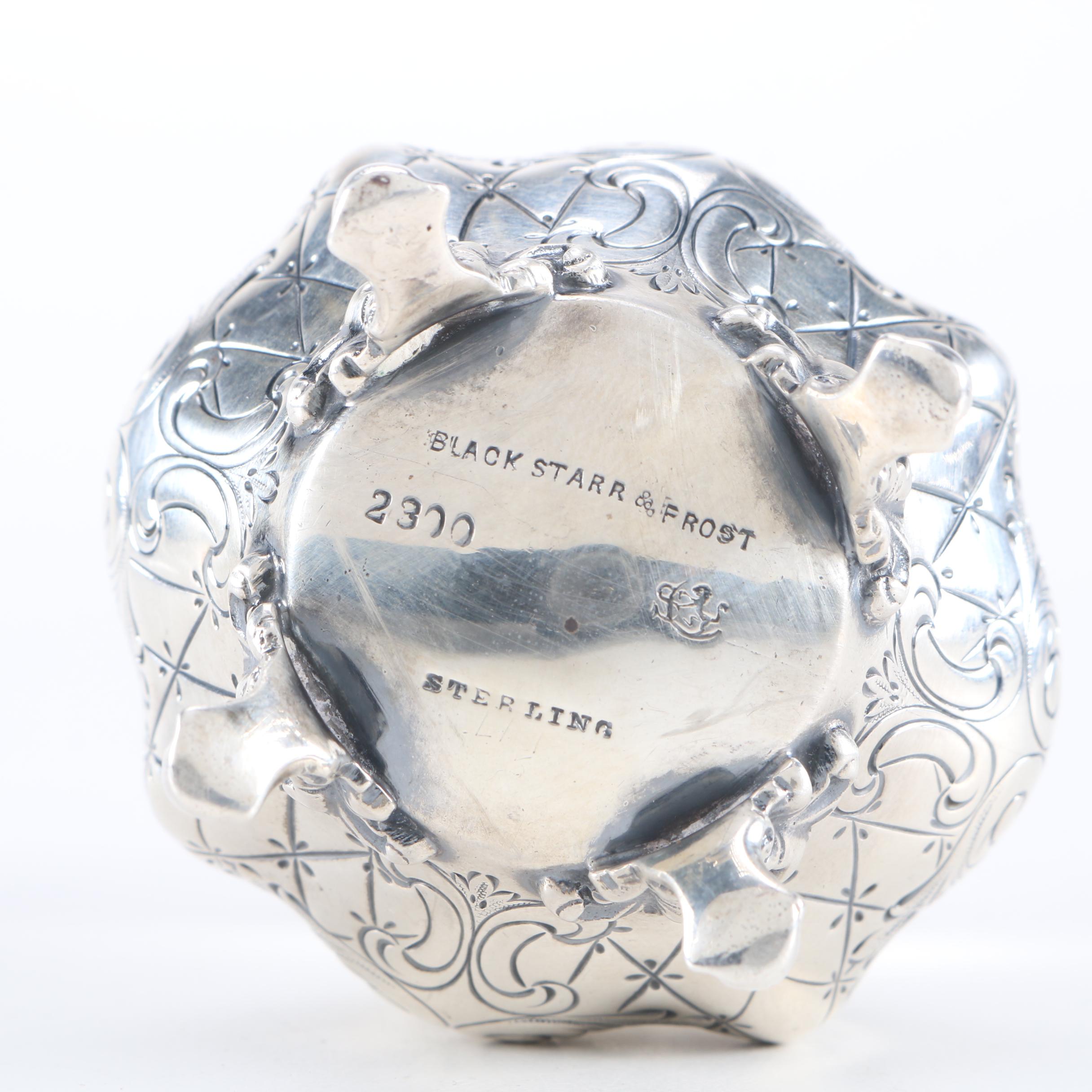 Frank W. Smith Silver Co. and Black Starr & Frost Sterling Silver Shaker