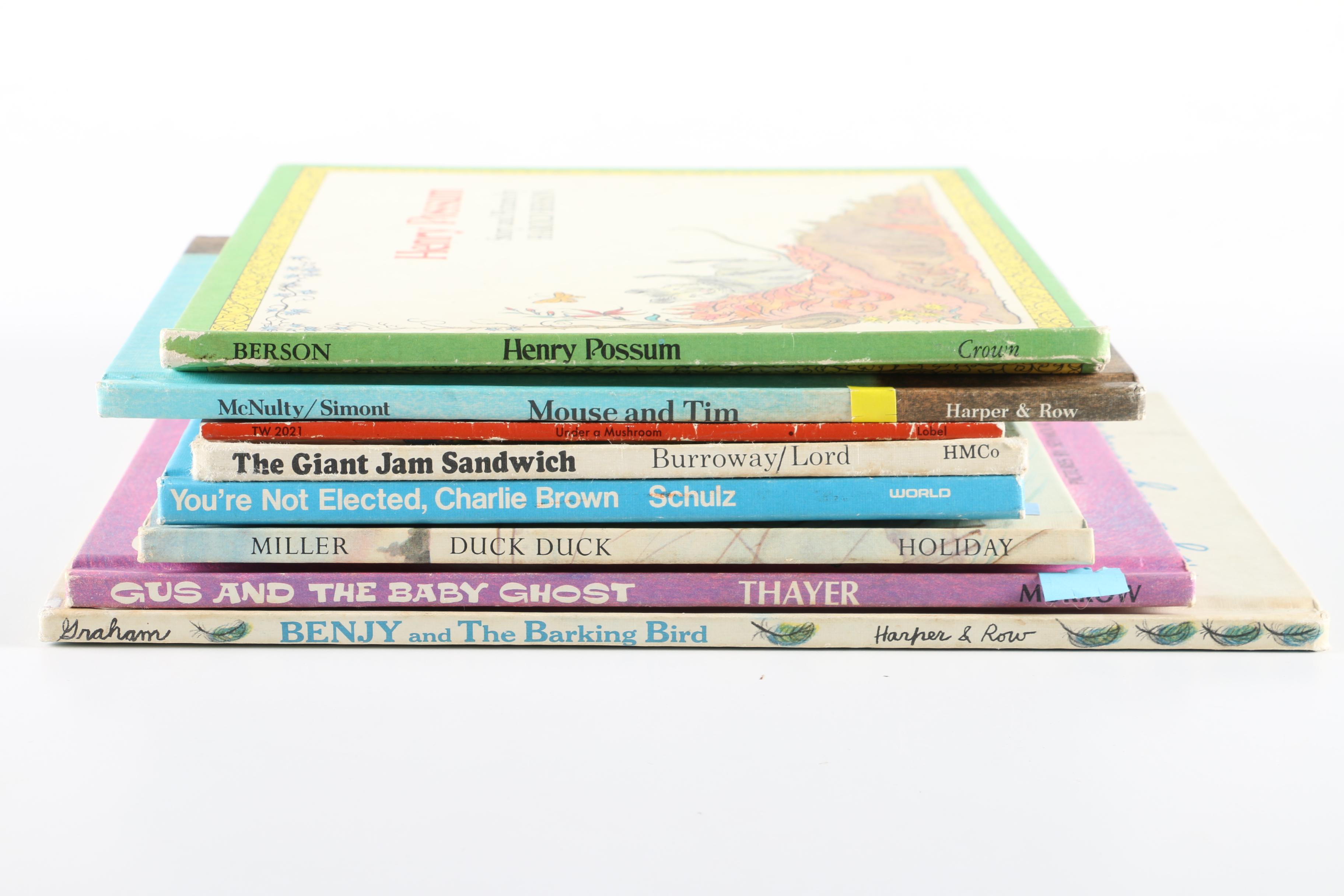 Childrens Books including First Printing of "Henry Possum" by Harold Berson