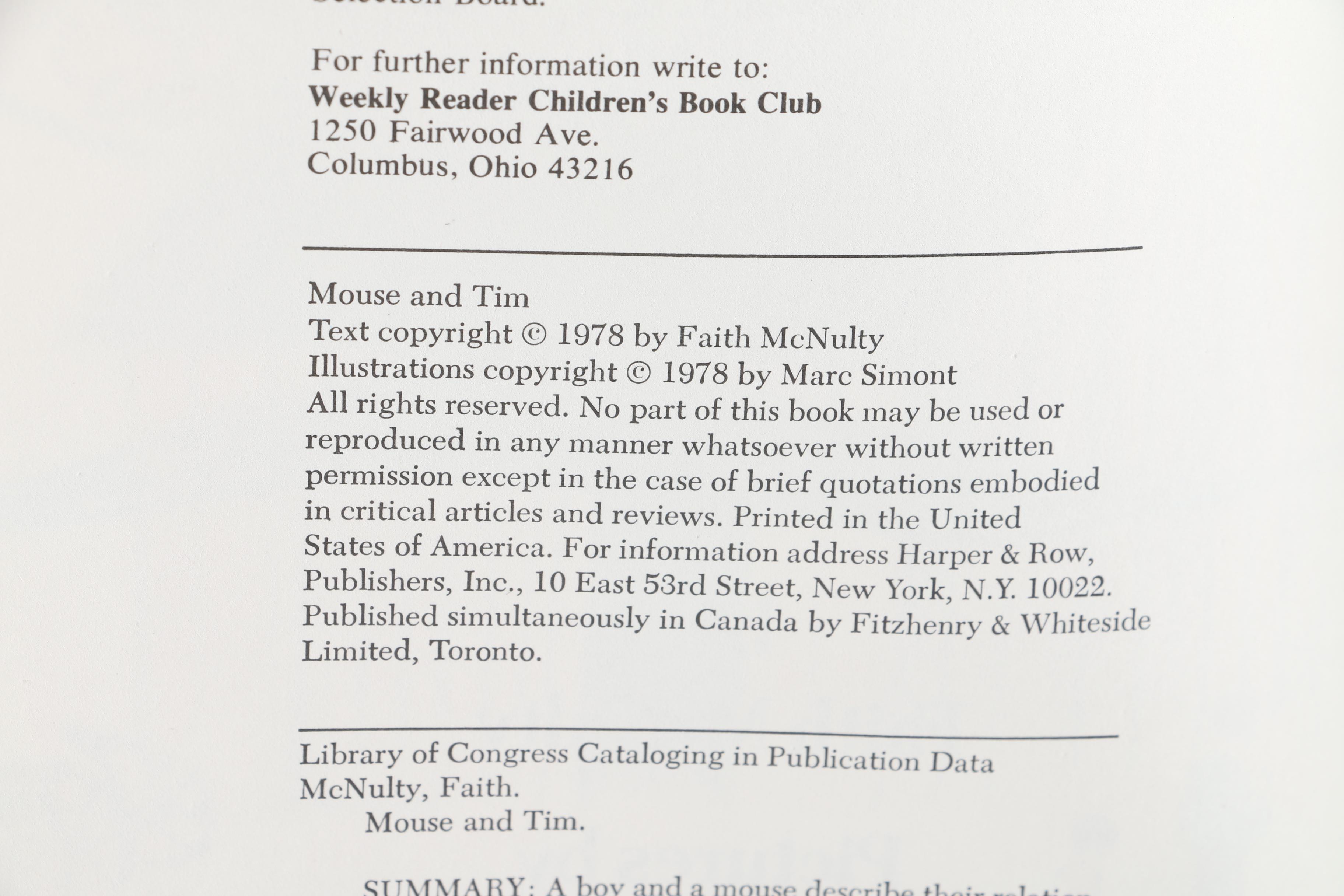 Childrens Books including First Printing of "Henry Possum" by Harold Berson