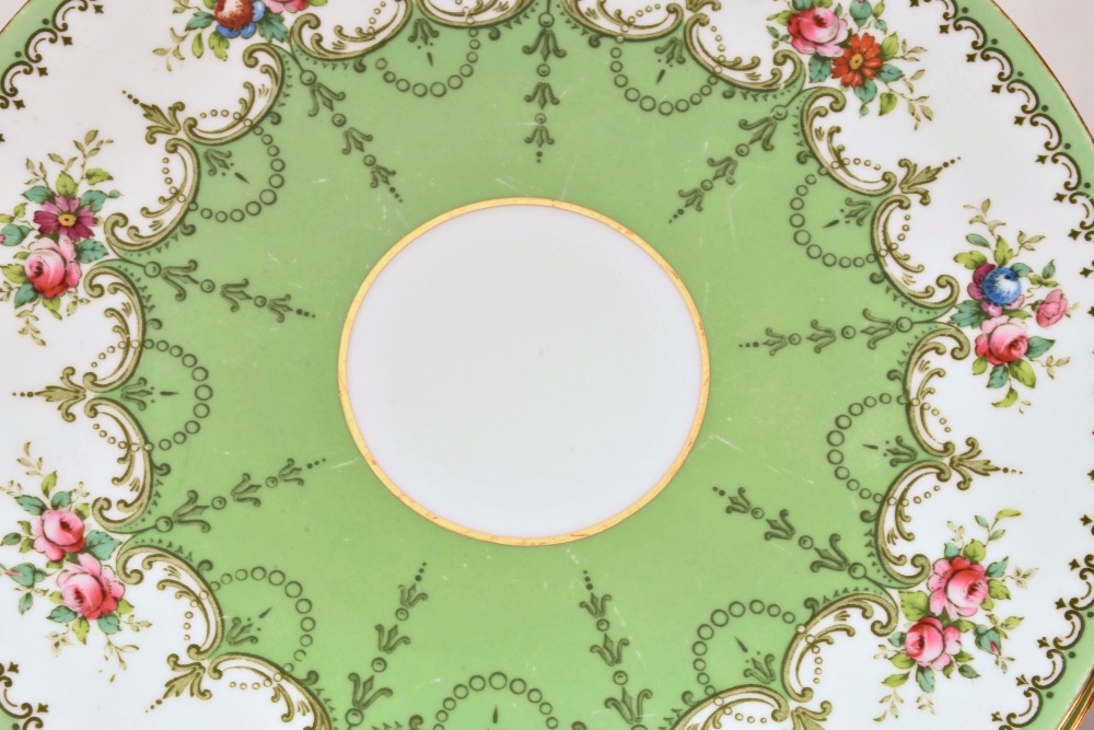 Six Spode "Olga" Dessert Plates