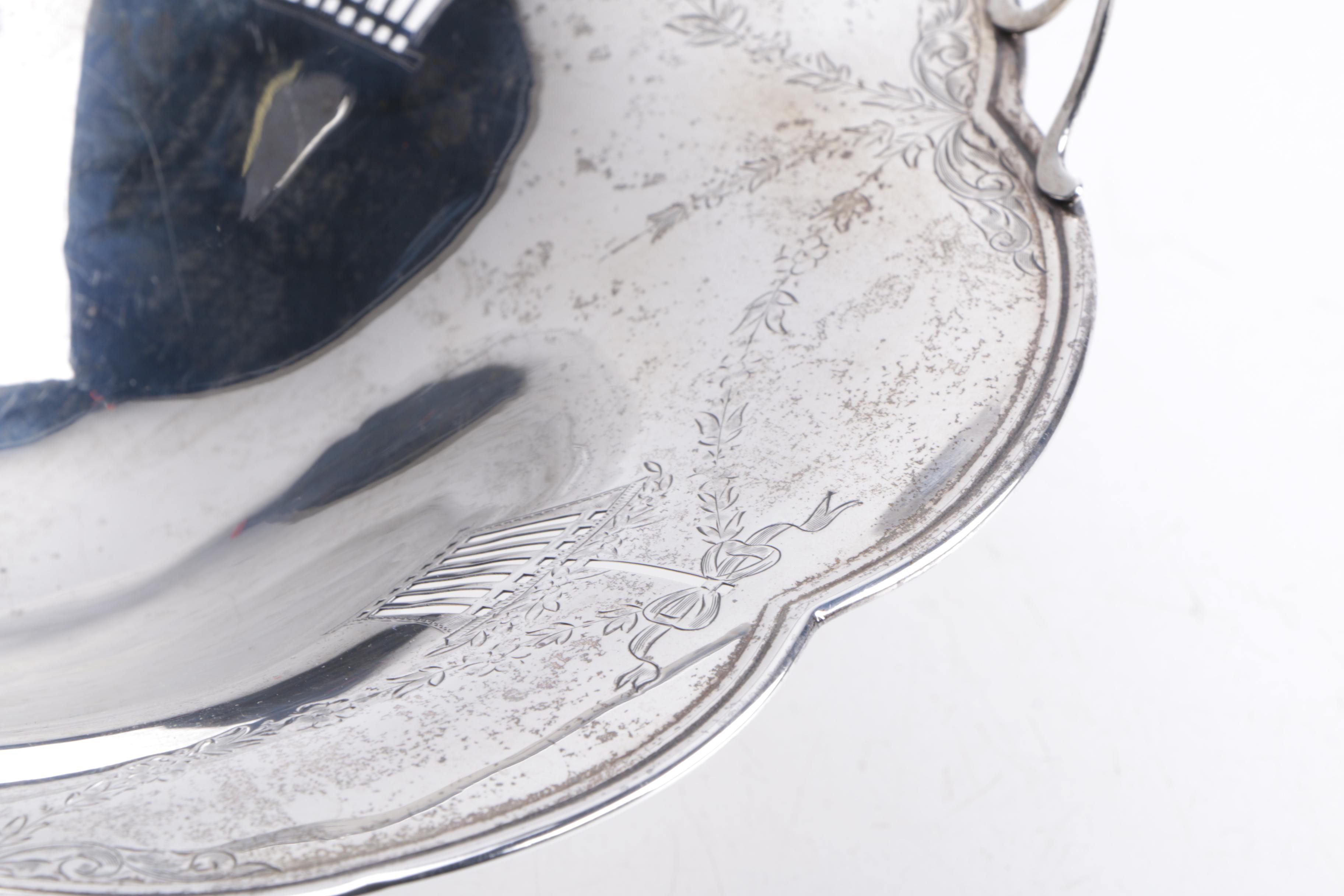 Sterling Silver Bridal Basket