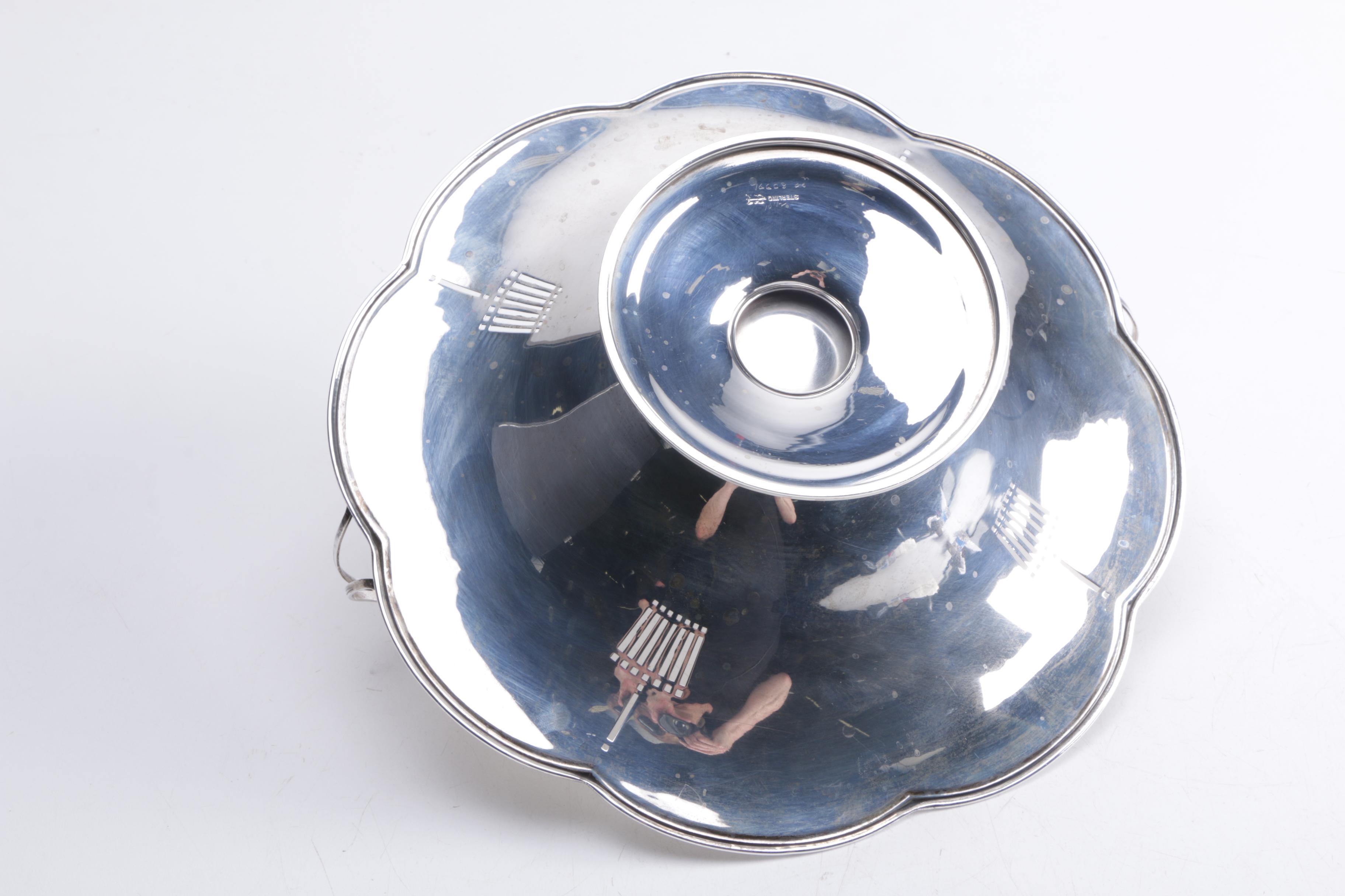 Sterling Silver Bridal Basket