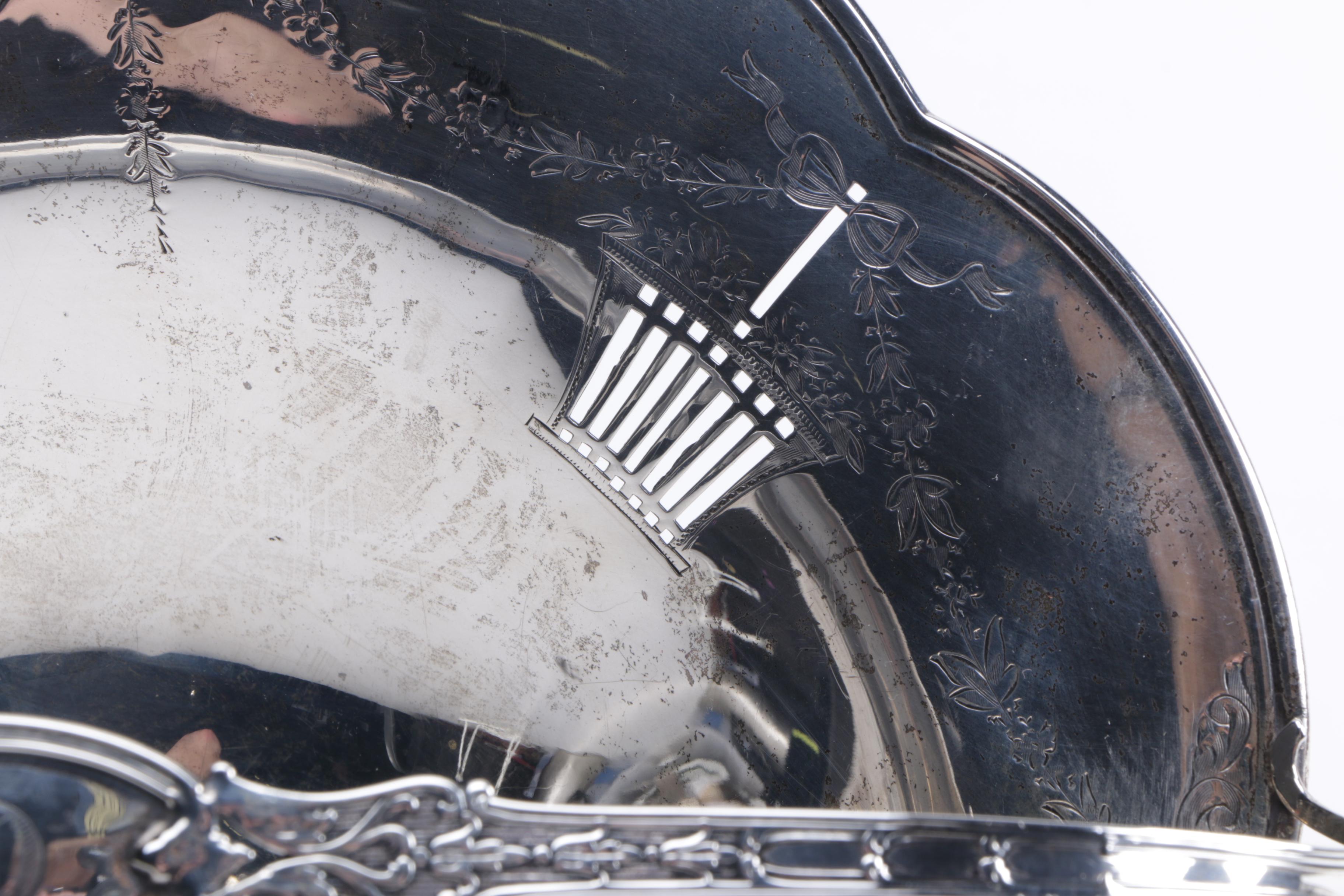 Sterling Silver Bridal Basket