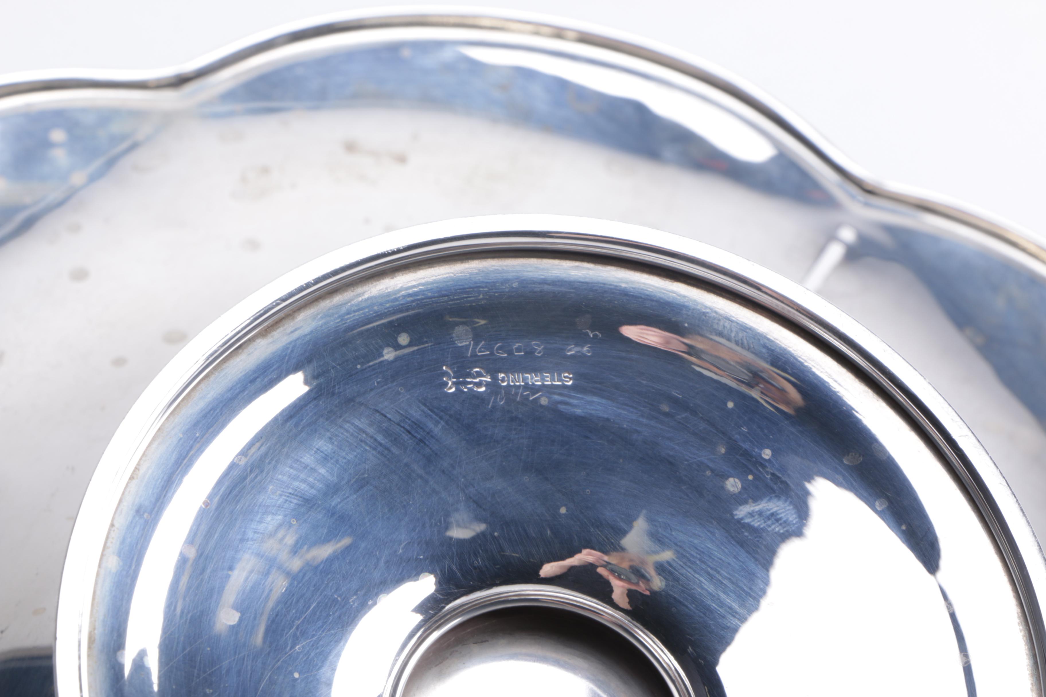 Sterling Silver Bridal Basket