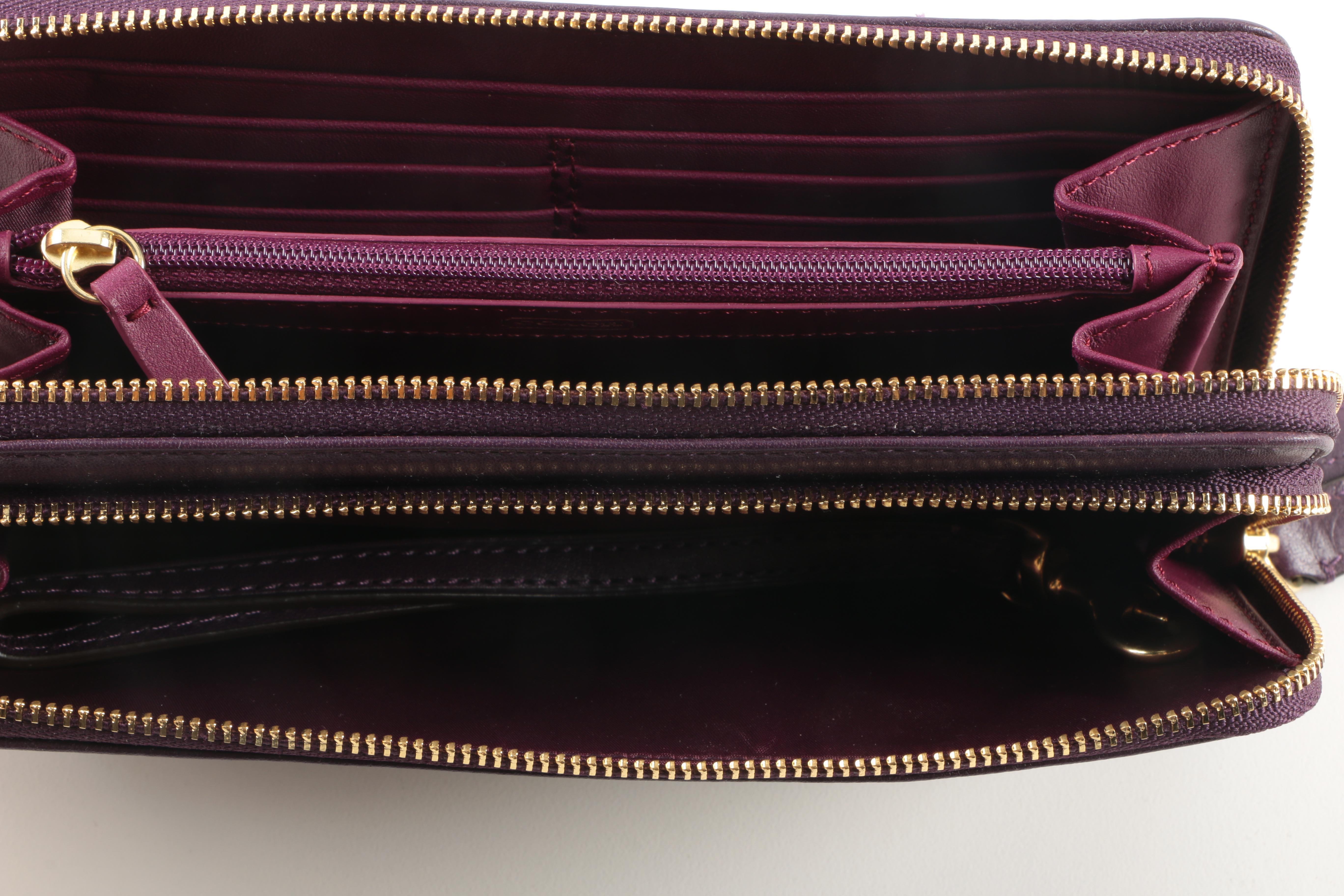 Coach Leather Wallets