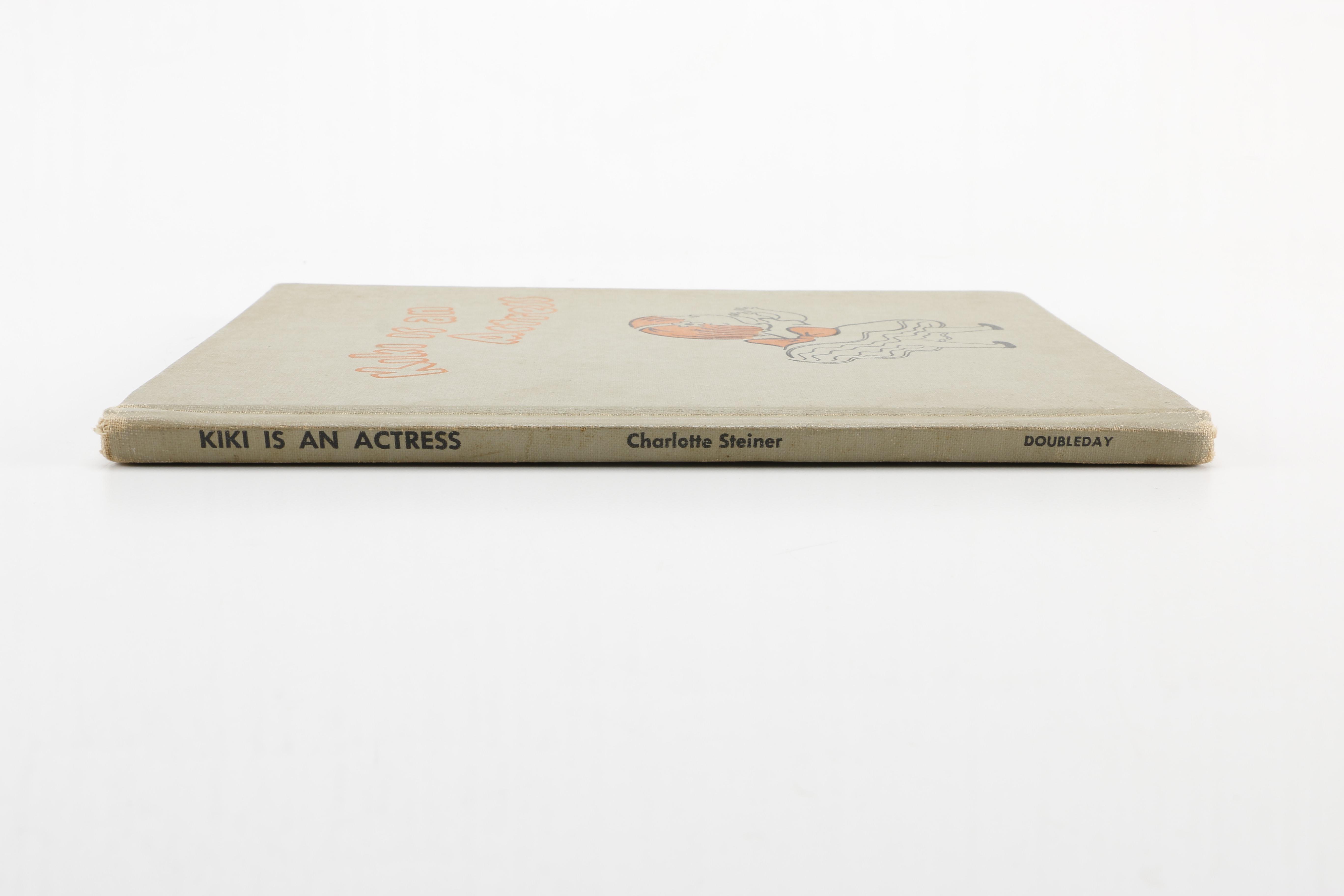 1958 First Edition "Kiki is an Actress" by Charlotte Steiner