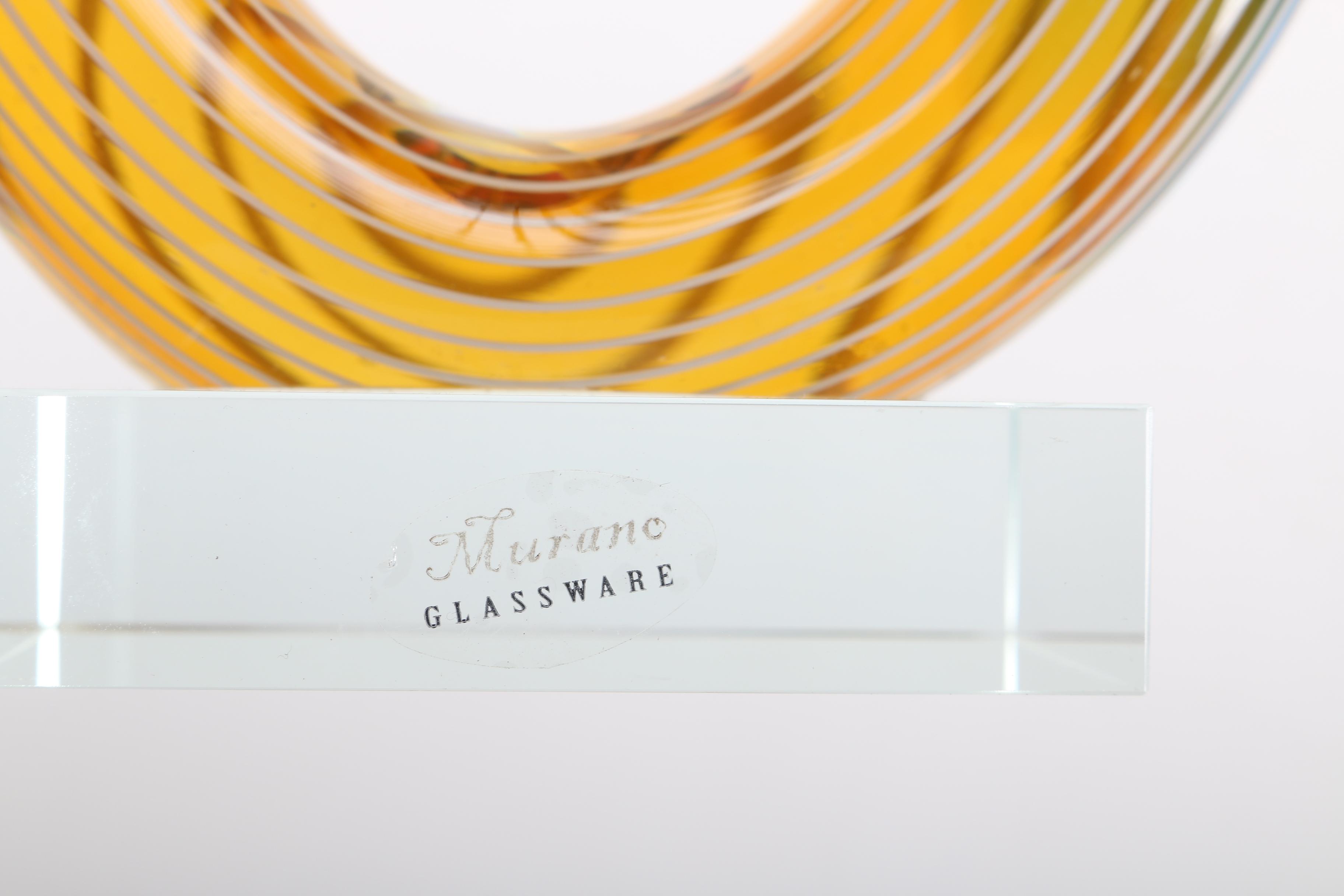 Murano Art Glass Sculpture