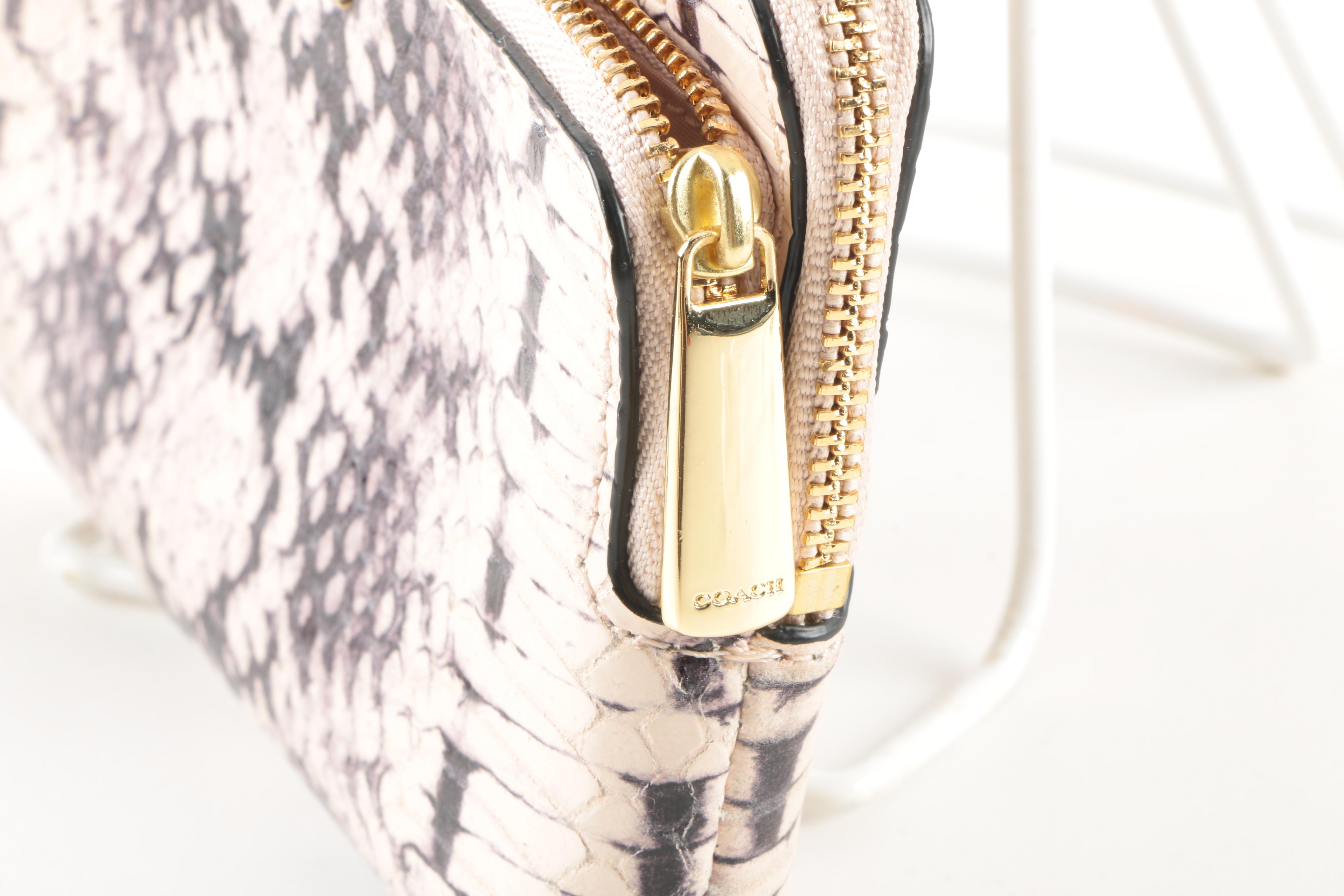 Coach "Madison" Double Zip Wristlet