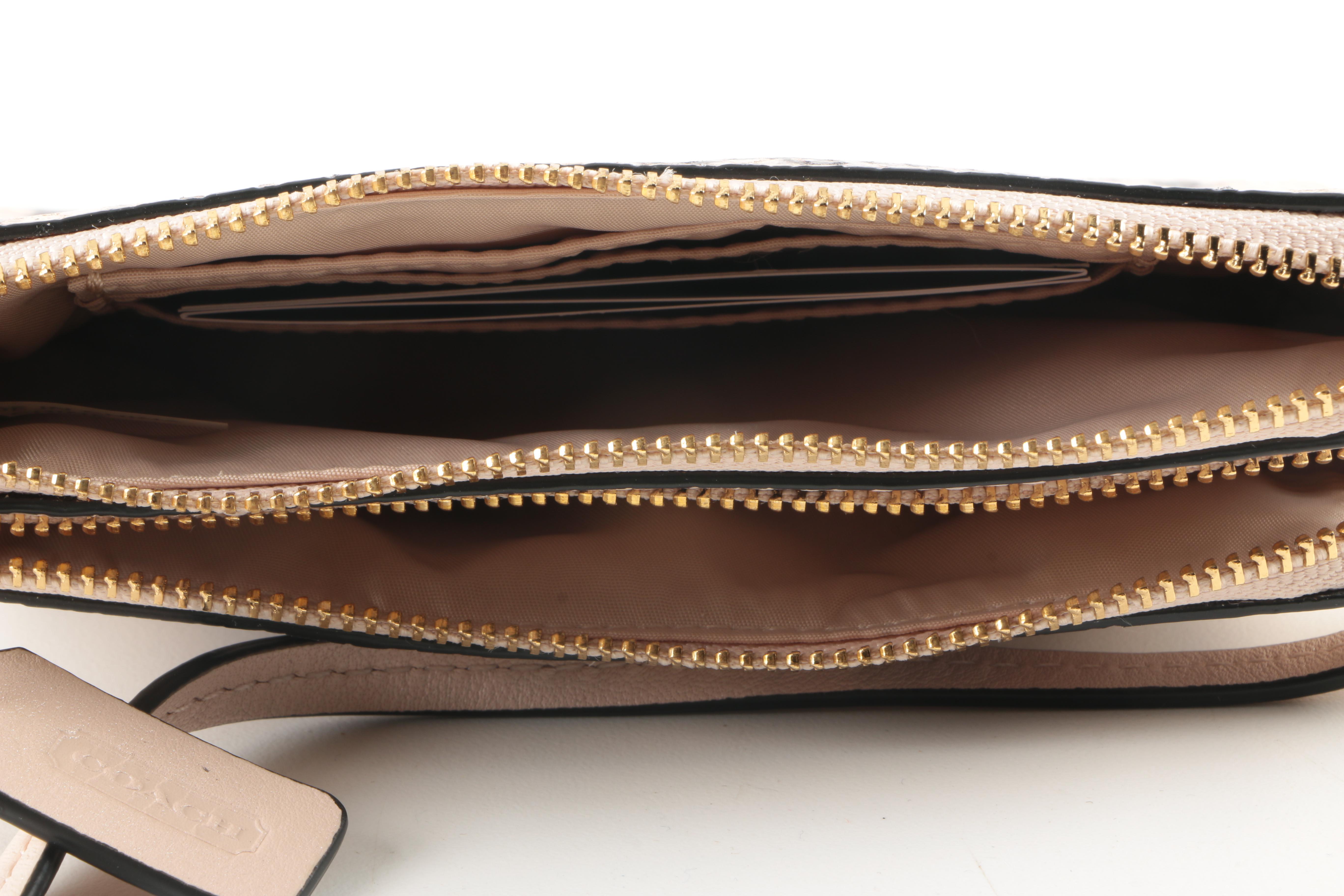 Coach "Madison" Double Zip Wristlet