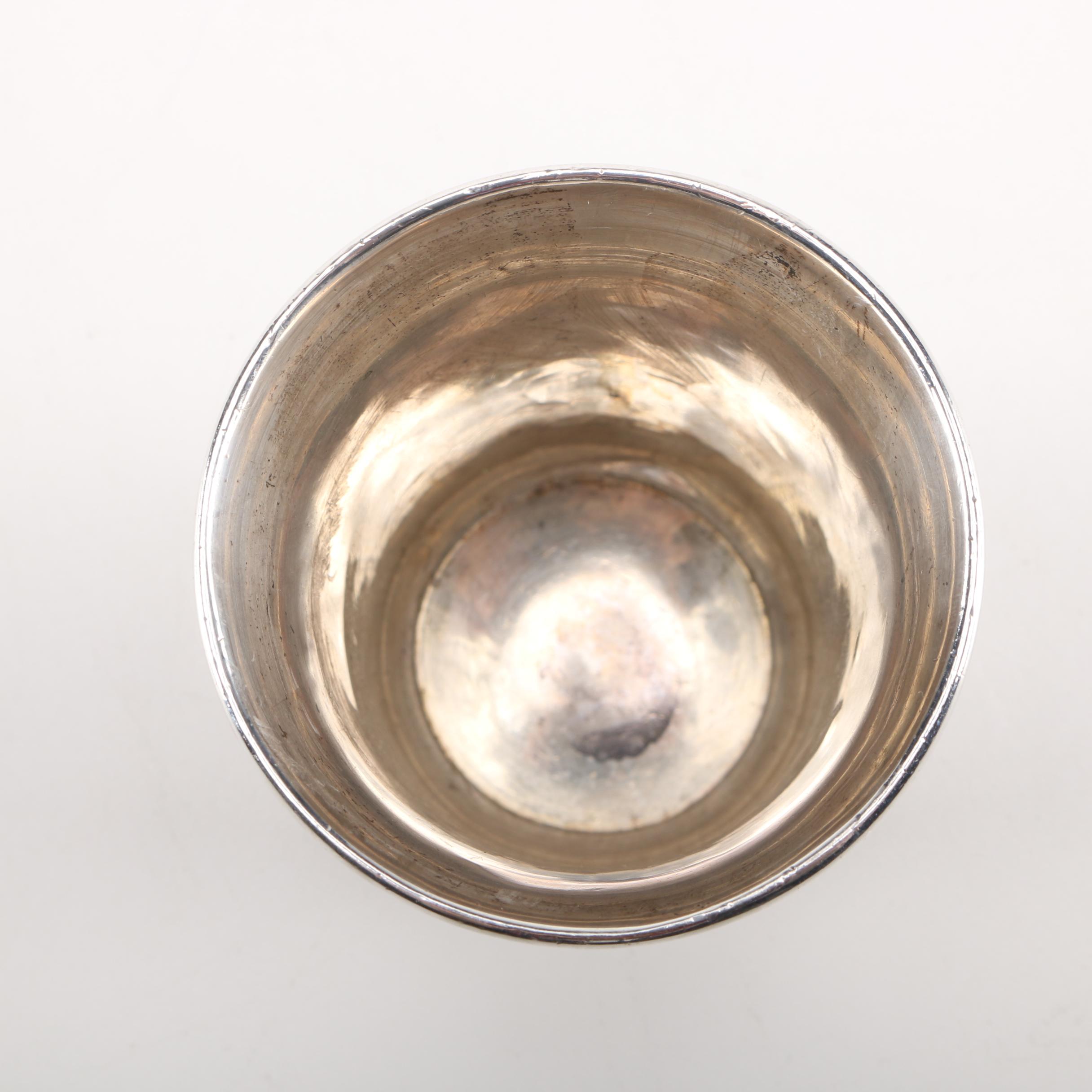 1853 Moscow 875 Silver Thimble