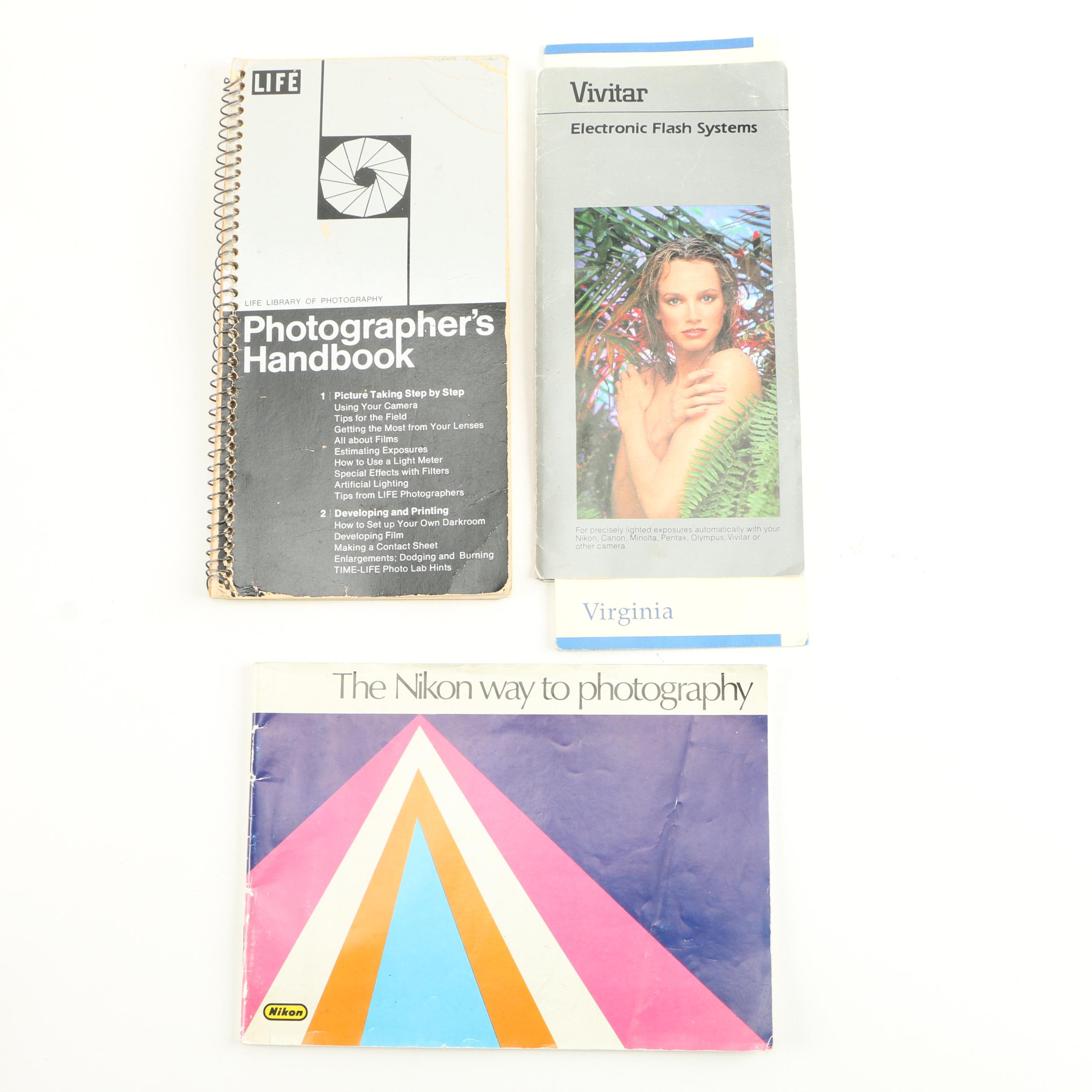 1970s Nikon Nikomat EL Camera with Accessories