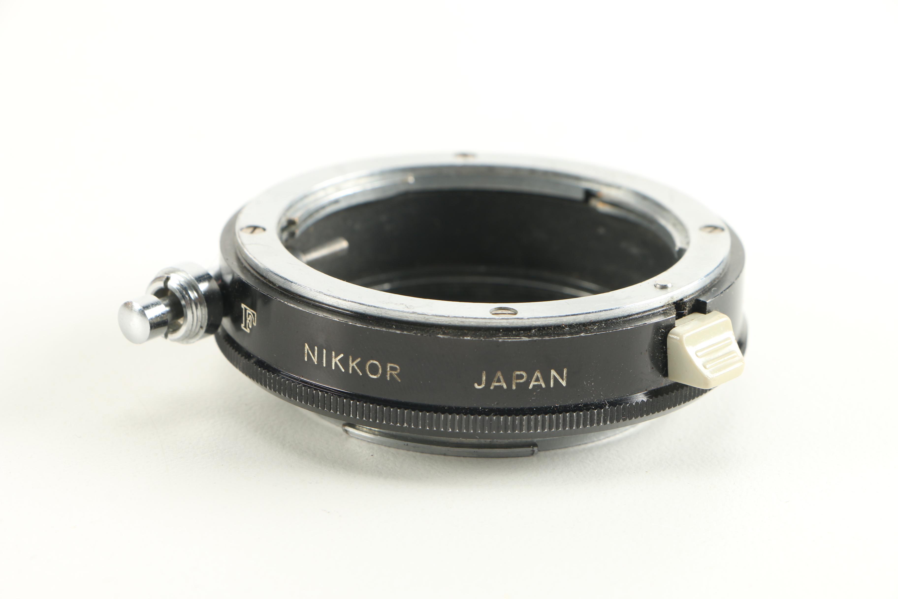 1970s Nikon Nikomat EL Camera with Accessories