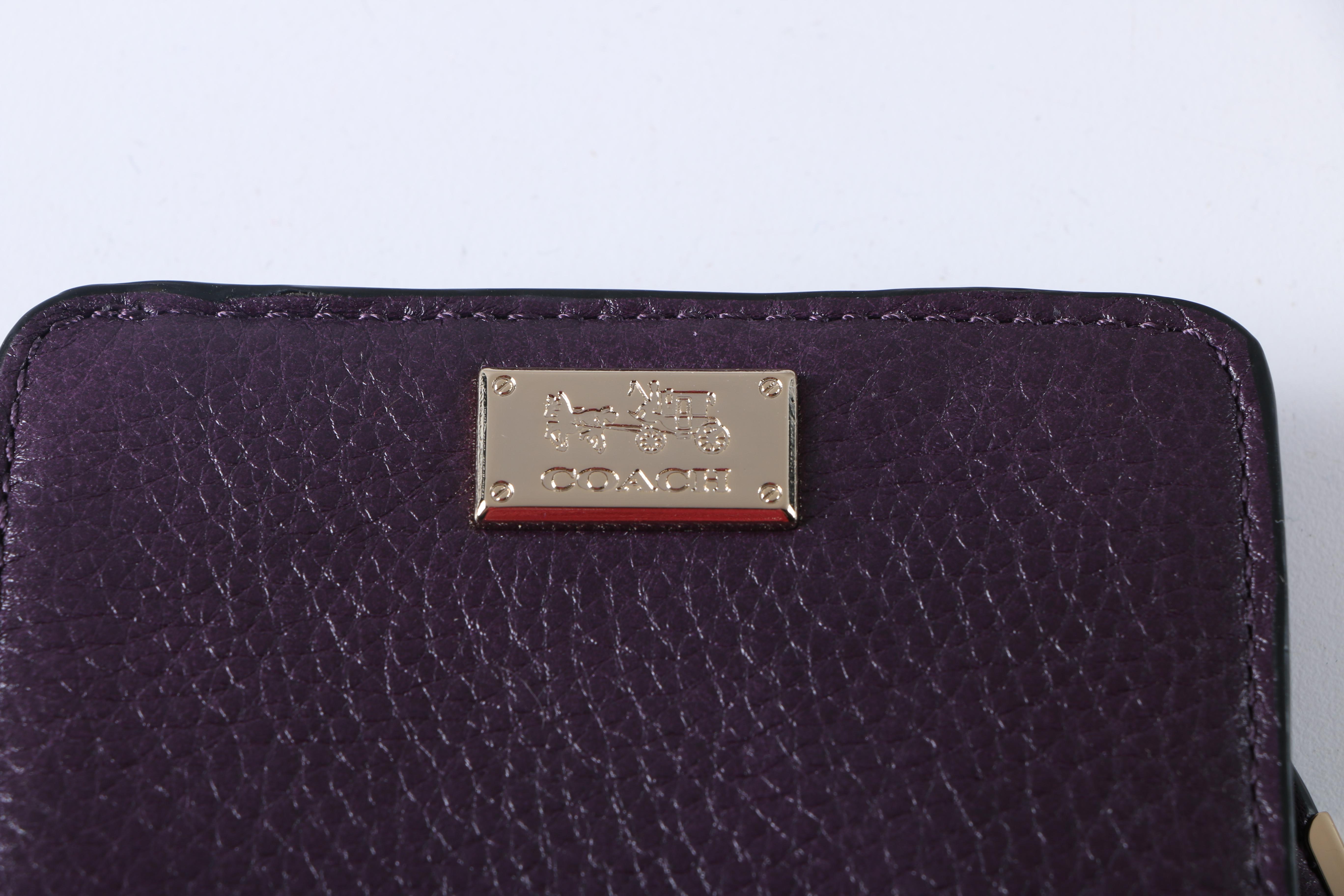 Coach Pebbled Leather Accessories