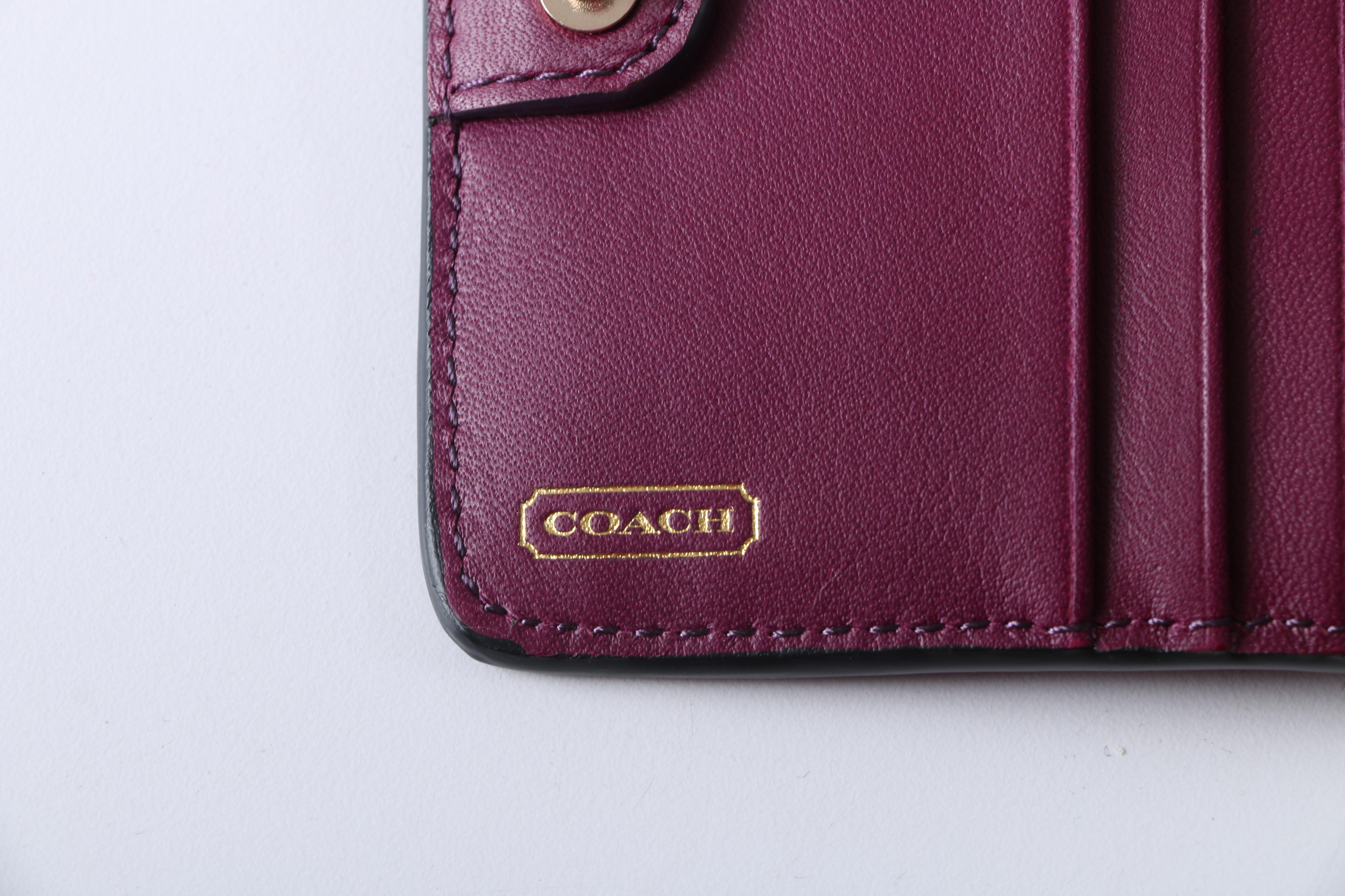 Coach Pebbled Leather Accessories