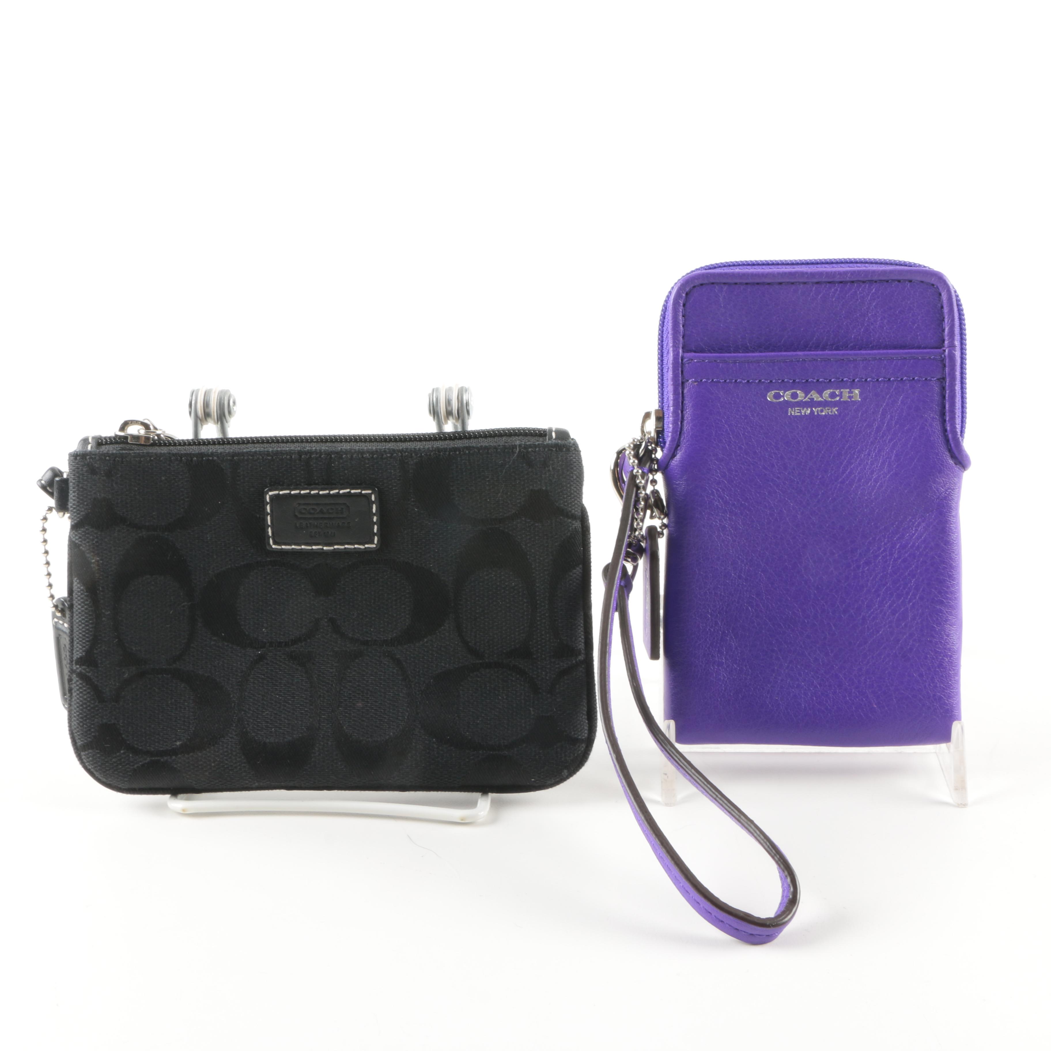 Coach Phone Case and Wristlet