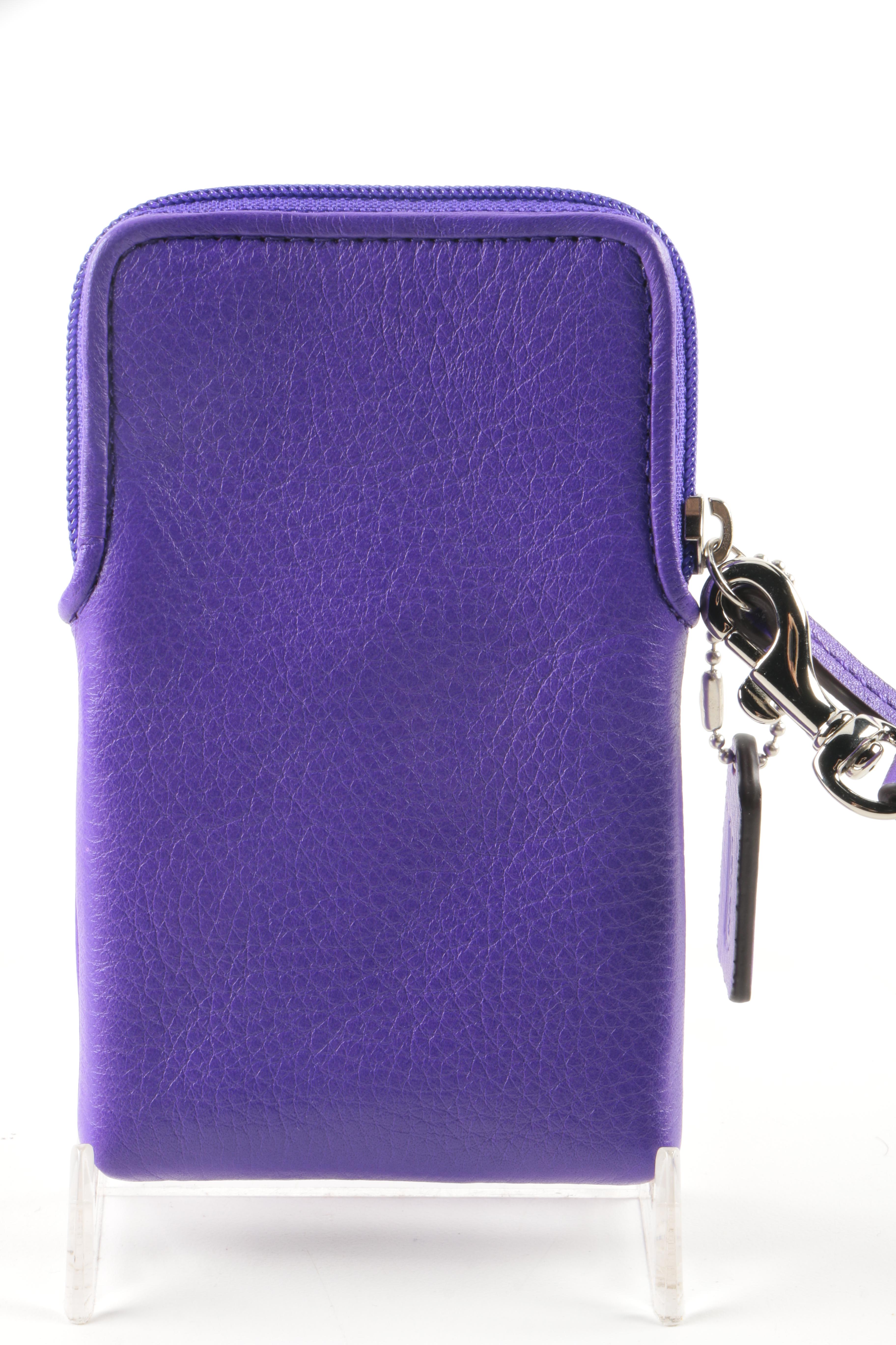 Coach Phone Case and Wristlet