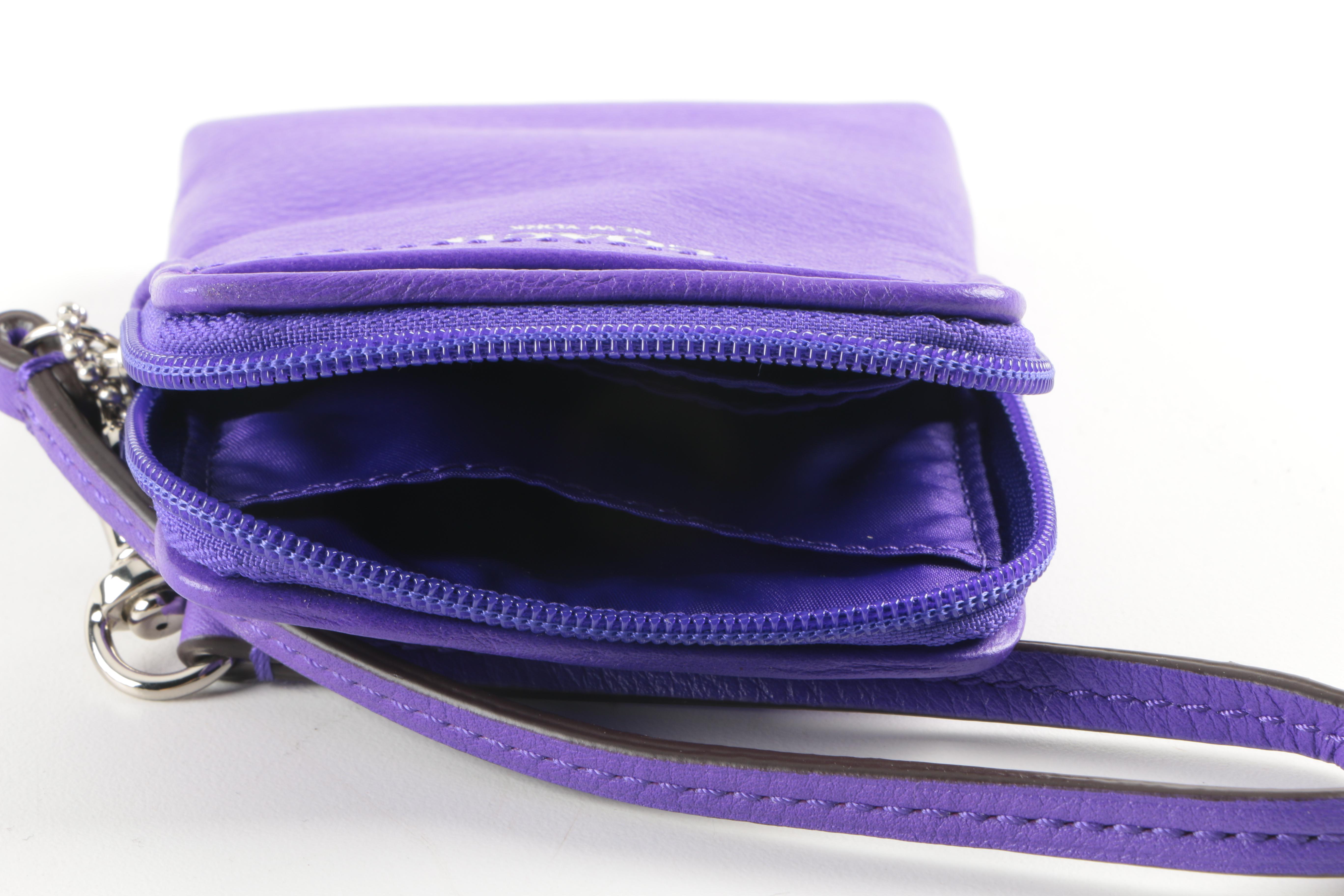 Coach Phone Case and Wristlet