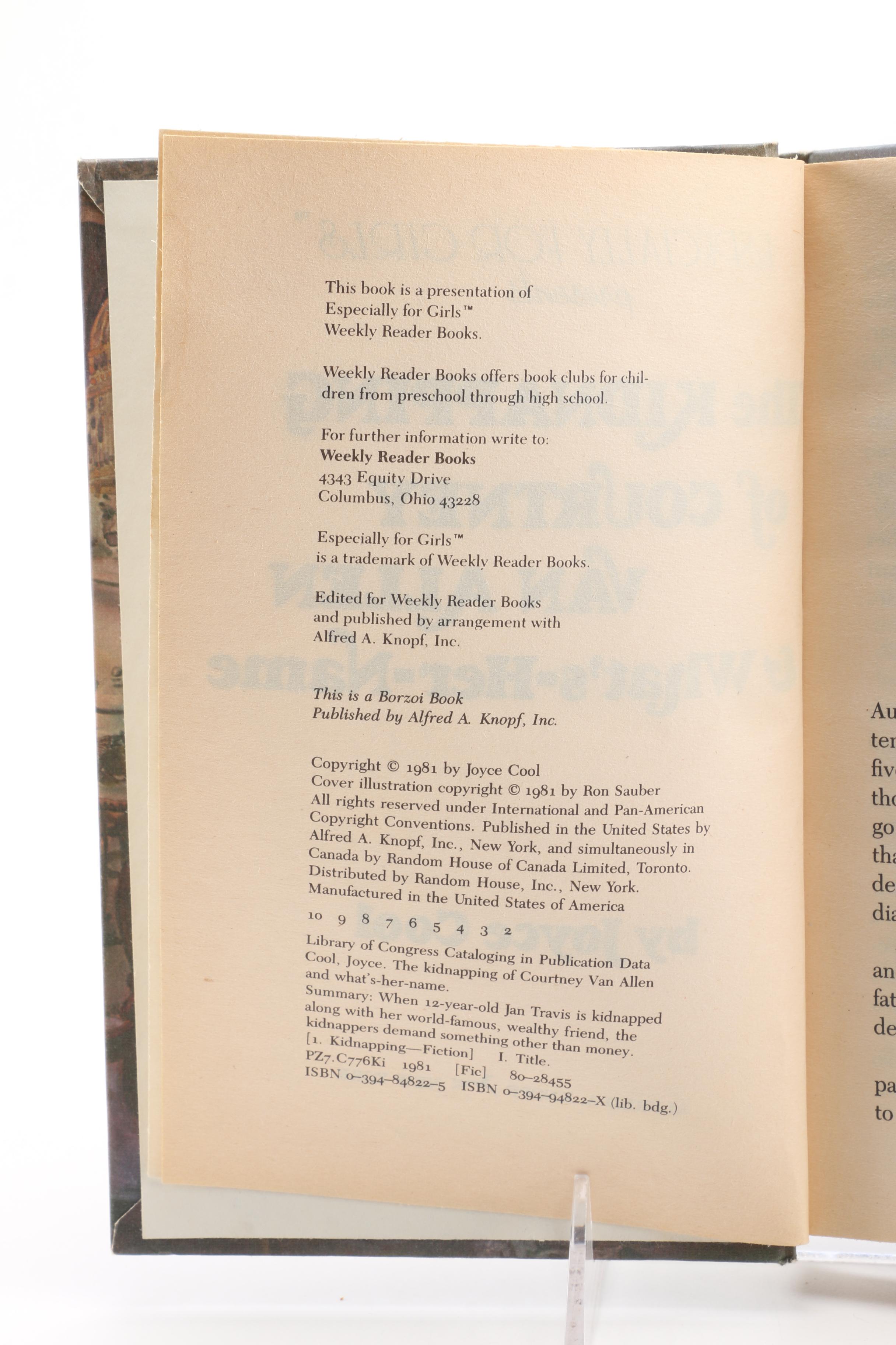 Vintage Young Adult Books