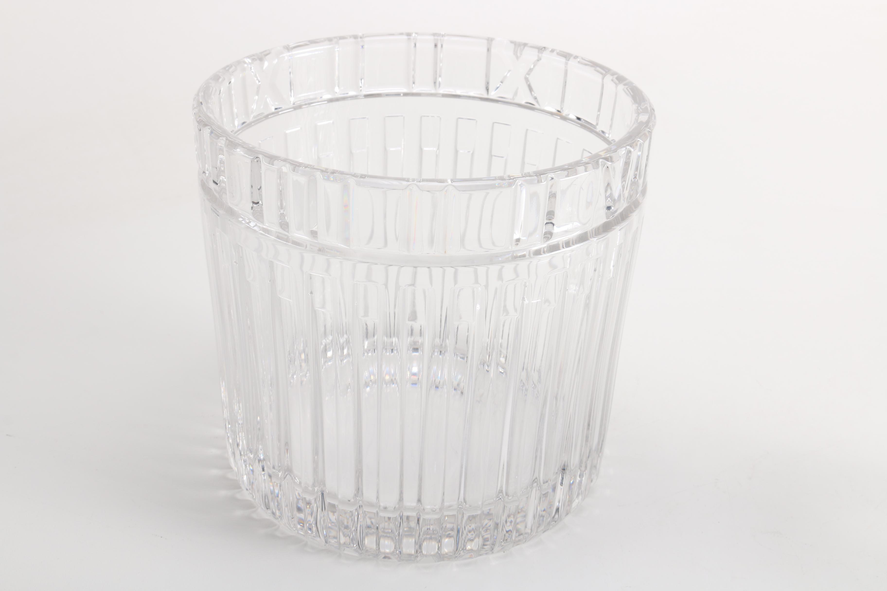 Tiffany & Co. Ice Bucket and Baccarat Decanter