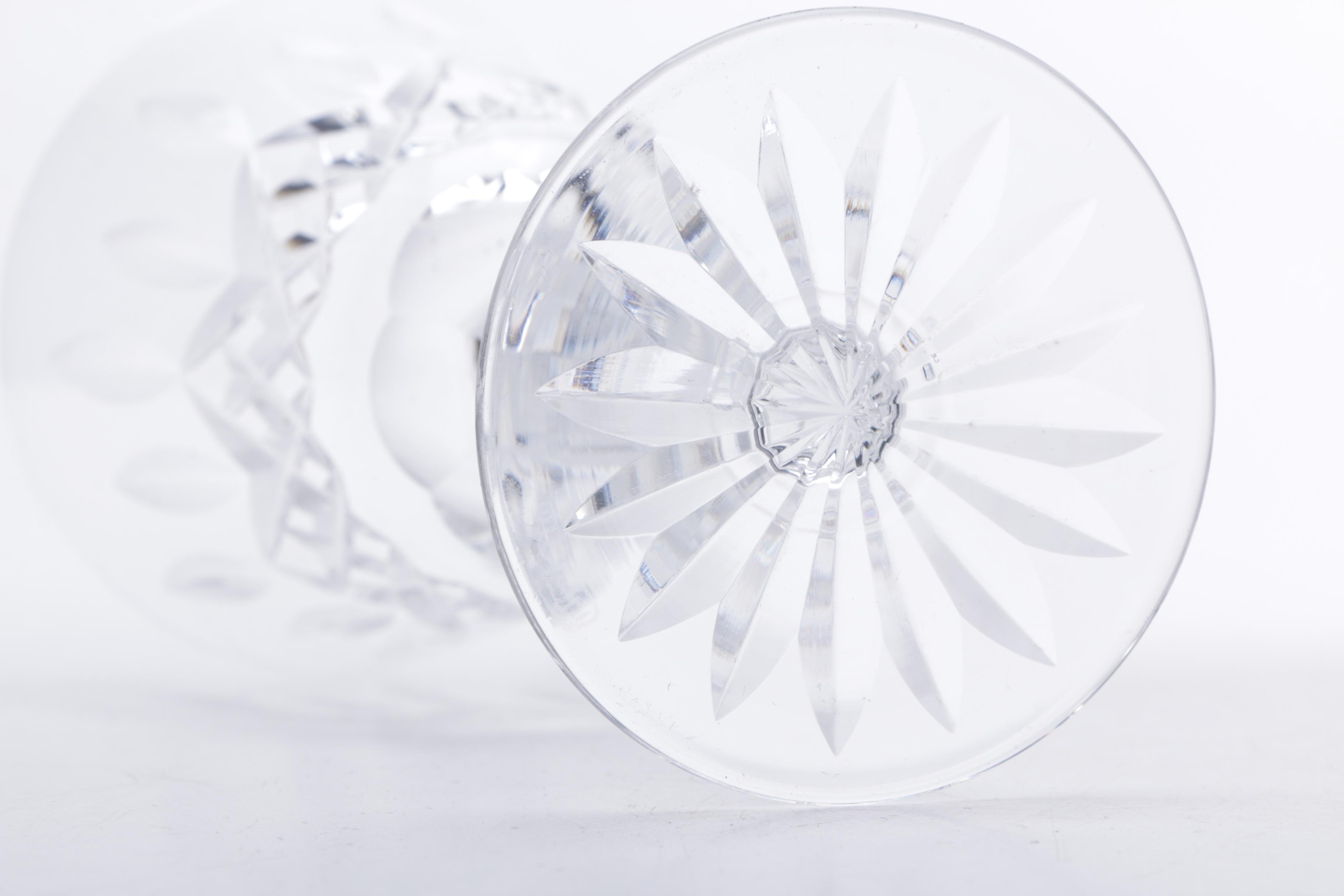 Waterford Crystal "Lismore" Claret Glasses