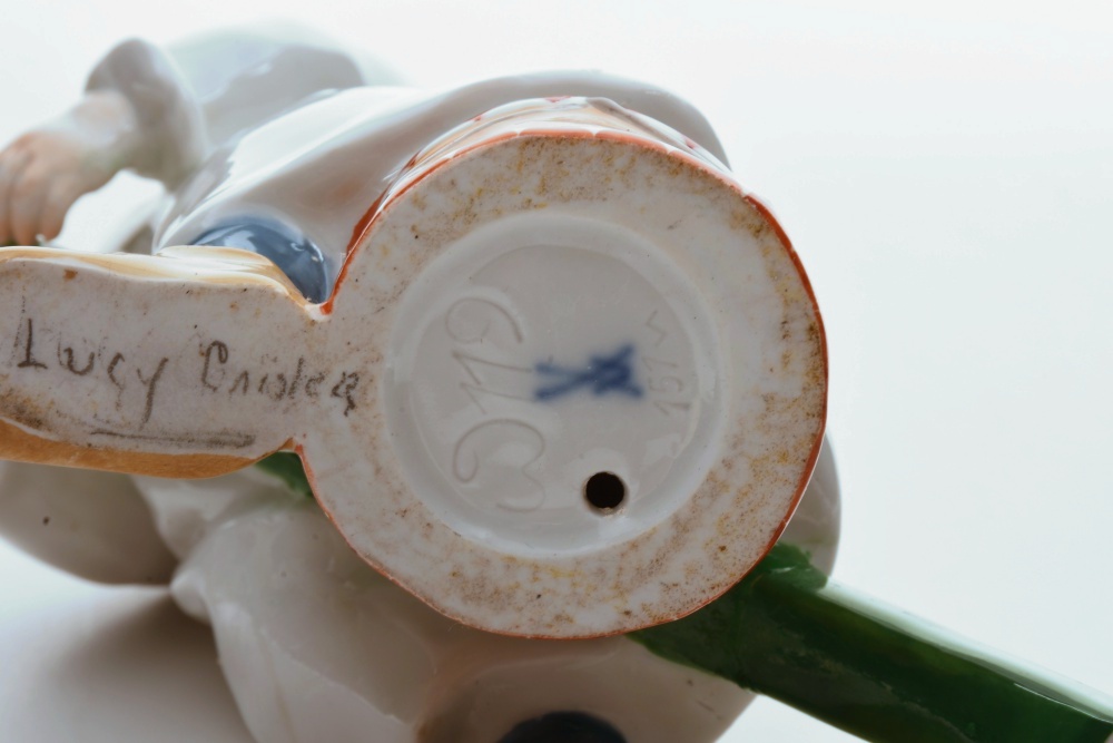 Meissen Henschel Child Figurine