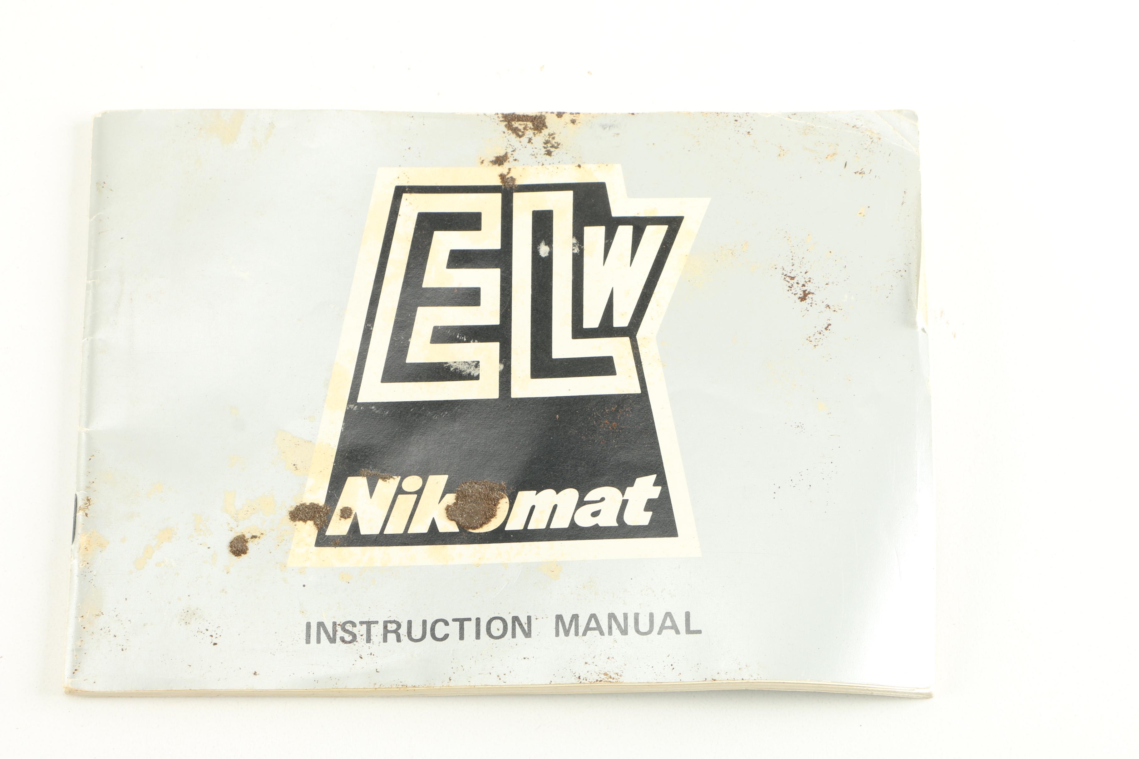 1970s Nikon Nikomat EL Camera with Accessories