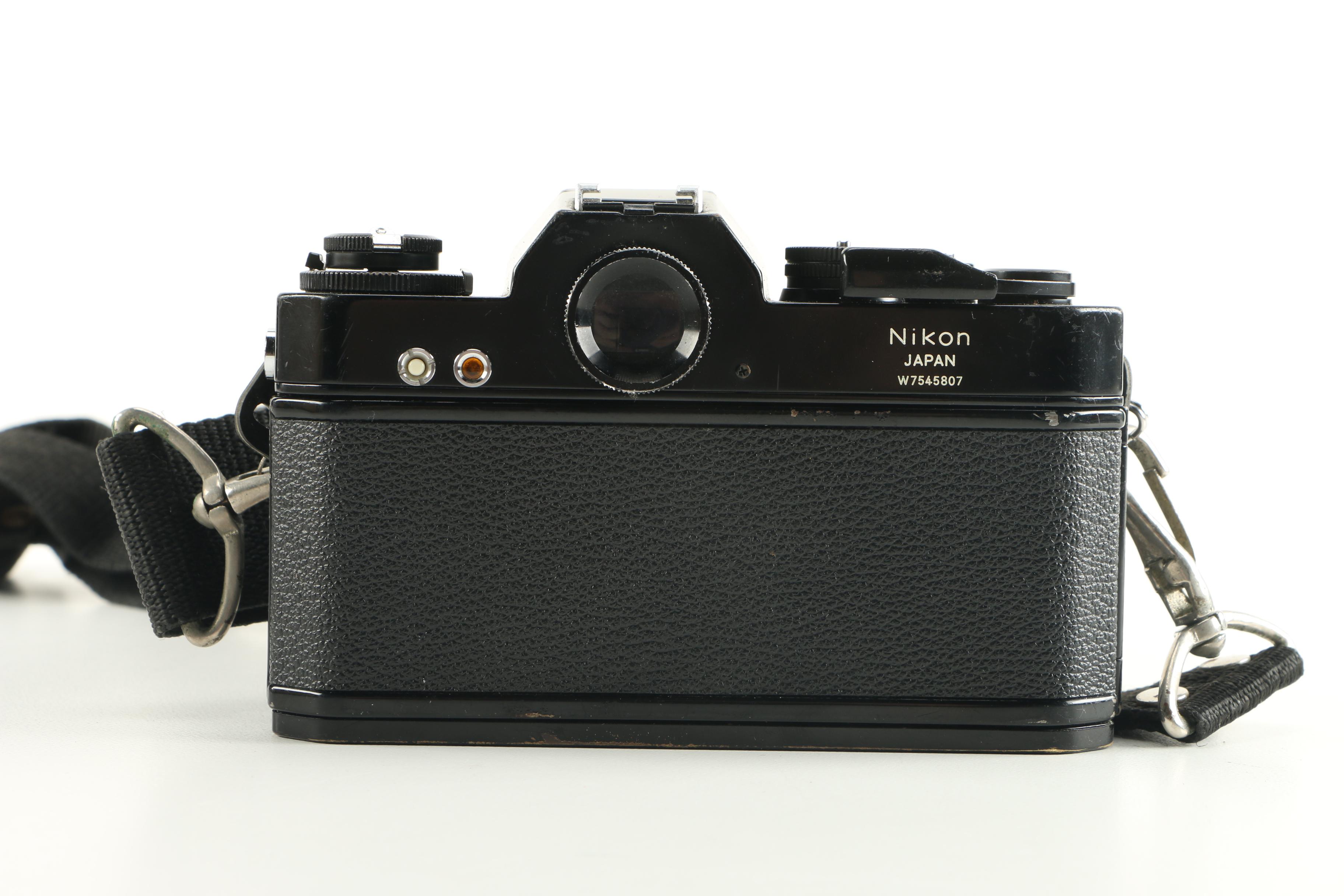 1970s Nikon Nikomat EL Camera with Accessories